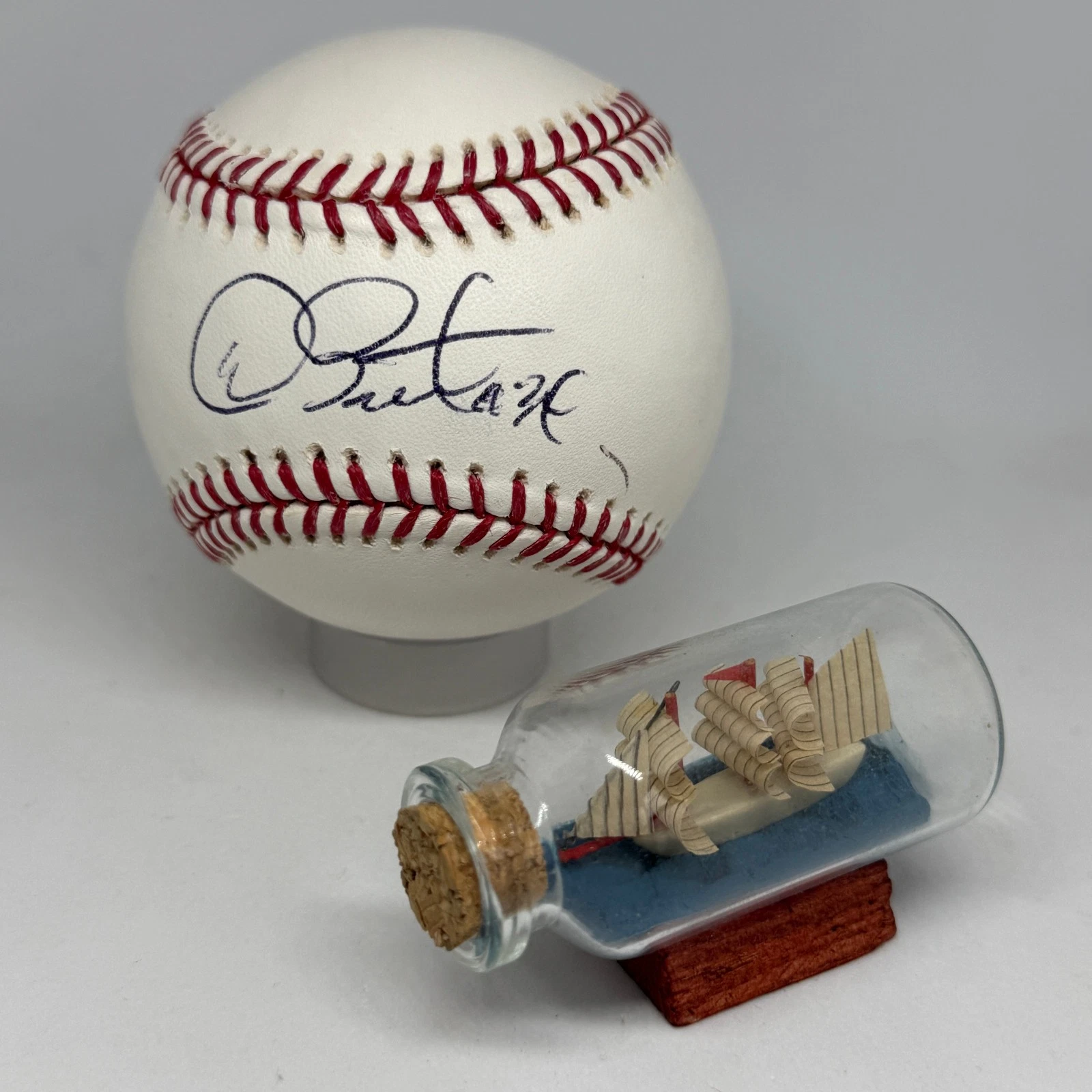 Dave Stewart signed Rawlings OML Baseball JSA COA Auto A4300