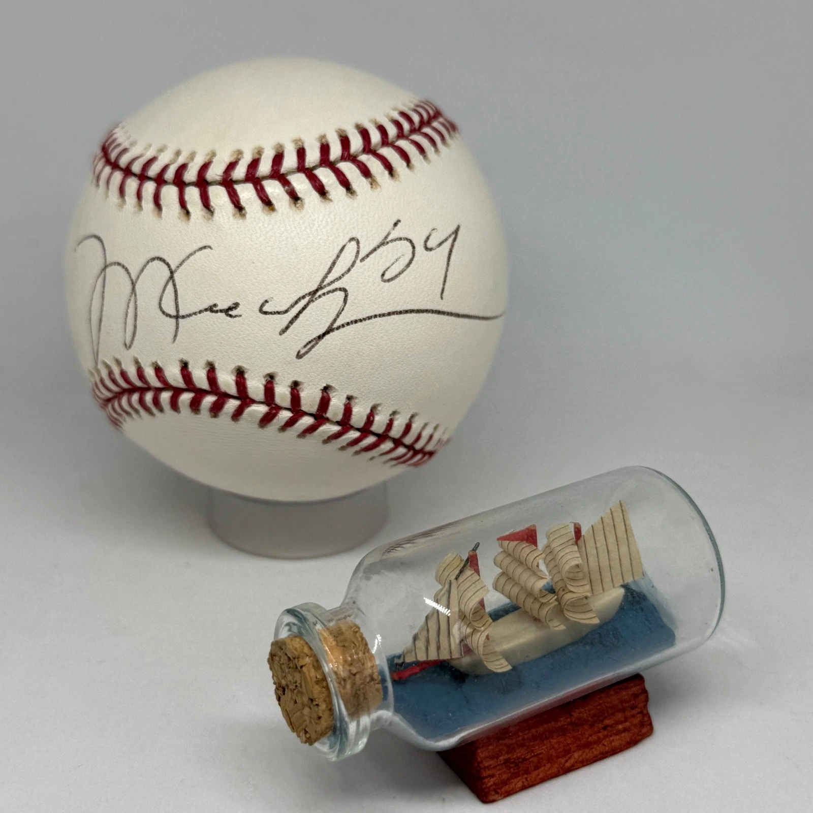Manny Ramirez signed Rawlings OML Baseball JSA COA Red Sox Auto A4304