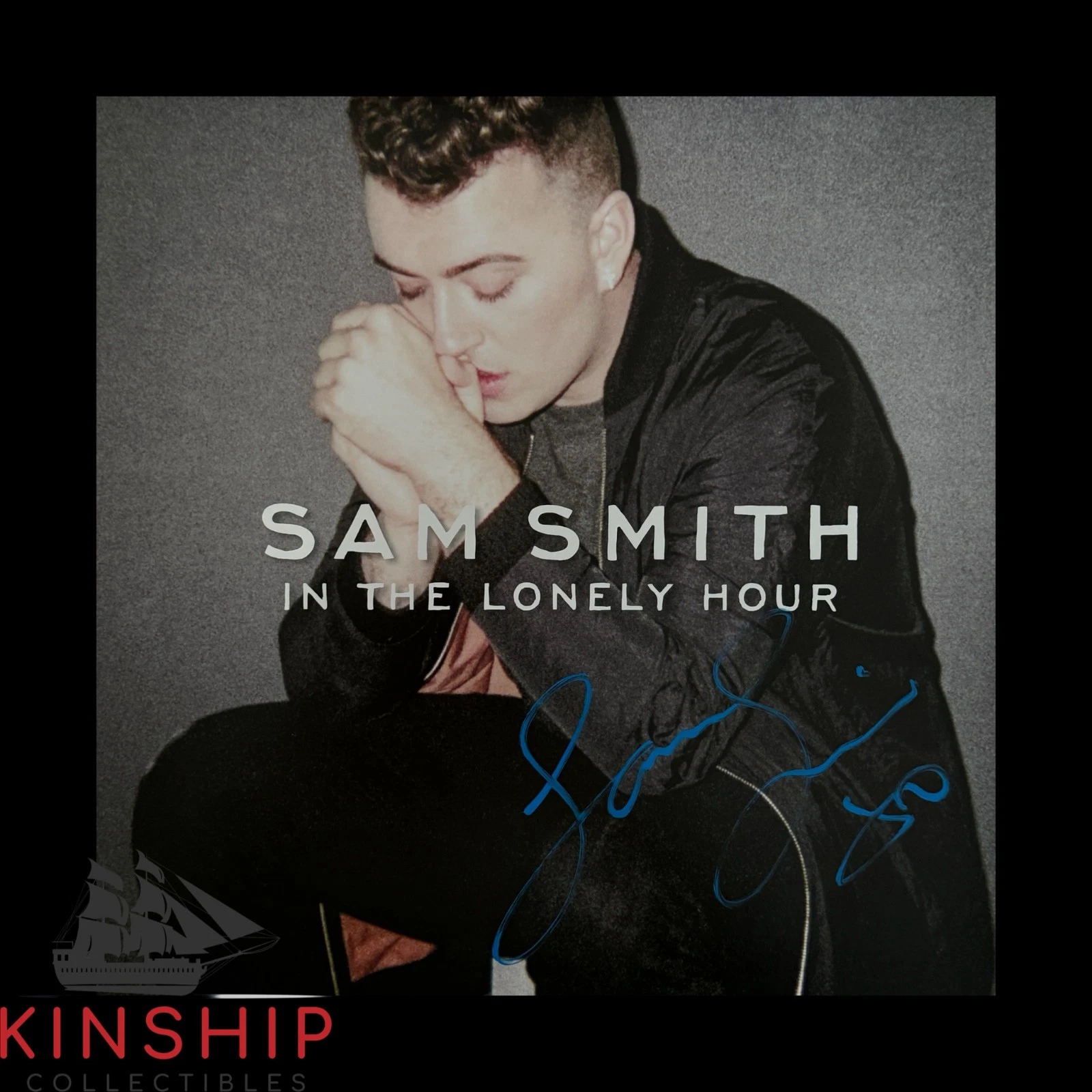 Sam Smith signed Vinyl Record Album JSA COA Rare Bold Music Auto Z2497