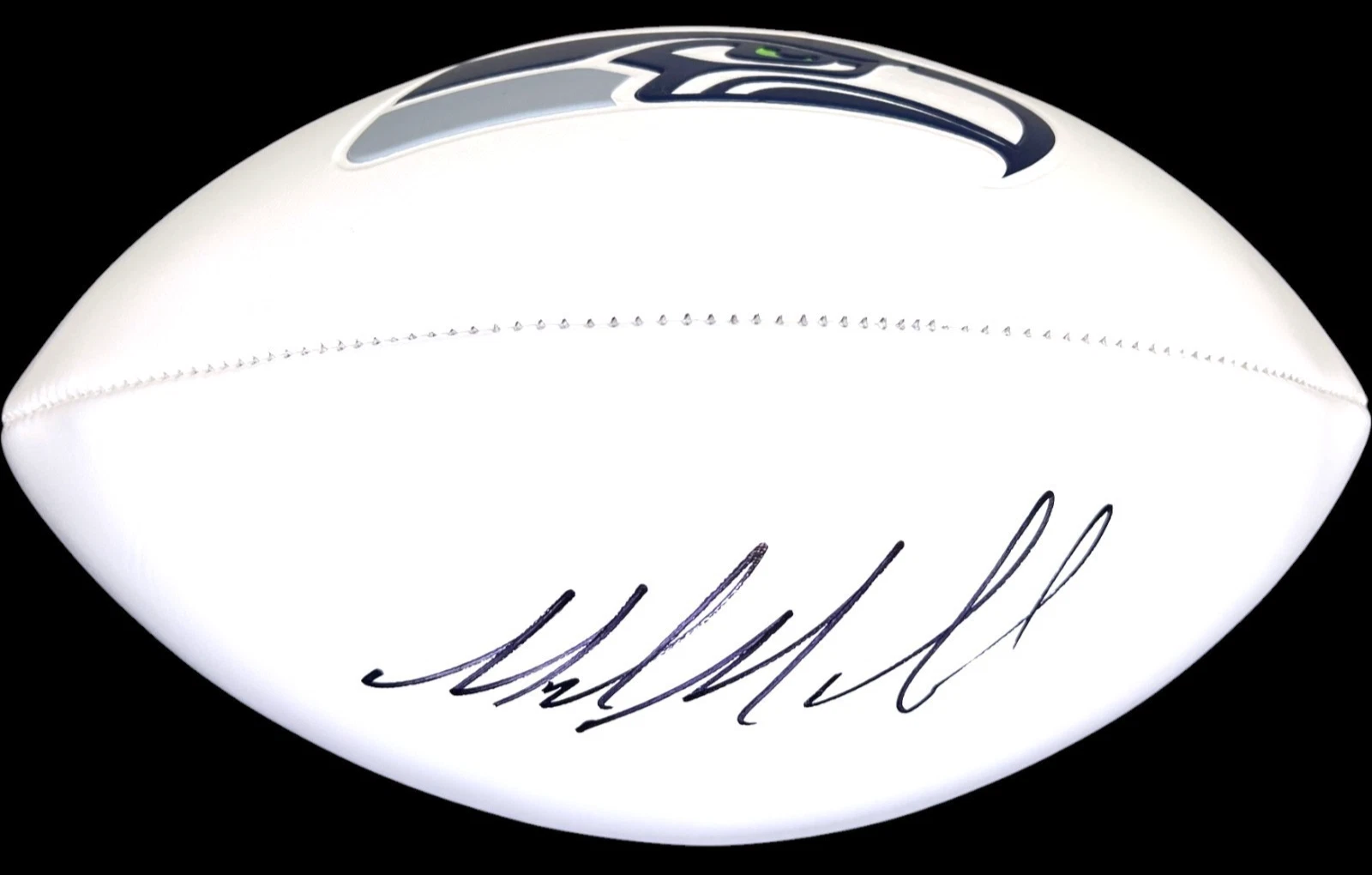 MIKE MACDONALD SIGNED AUTOGRAPHED SEATTLE SEAHAWKS FOOTBALL SUPER BOWL JSA