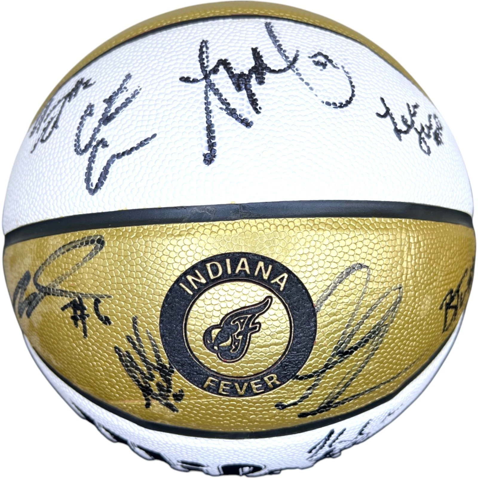INDIANA FEVER TEAM SIGNED WNBA BASKETBALL CAITLIN CLARK SOPHIE CUNNINGHAM ++ JSA