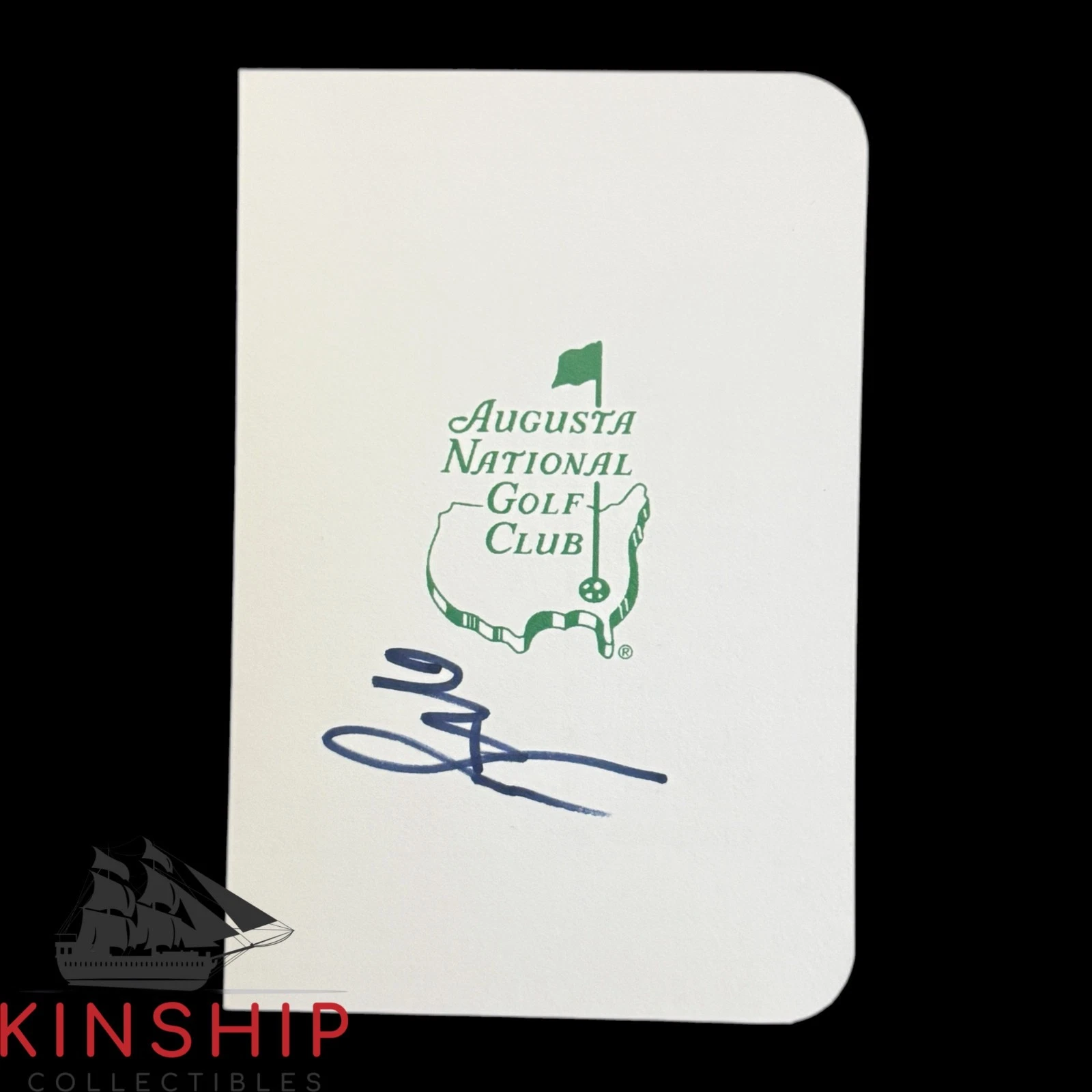 Max Greyserman signed Masters Scorecard JSA COA Augusta PGA Golf Auto Z2521