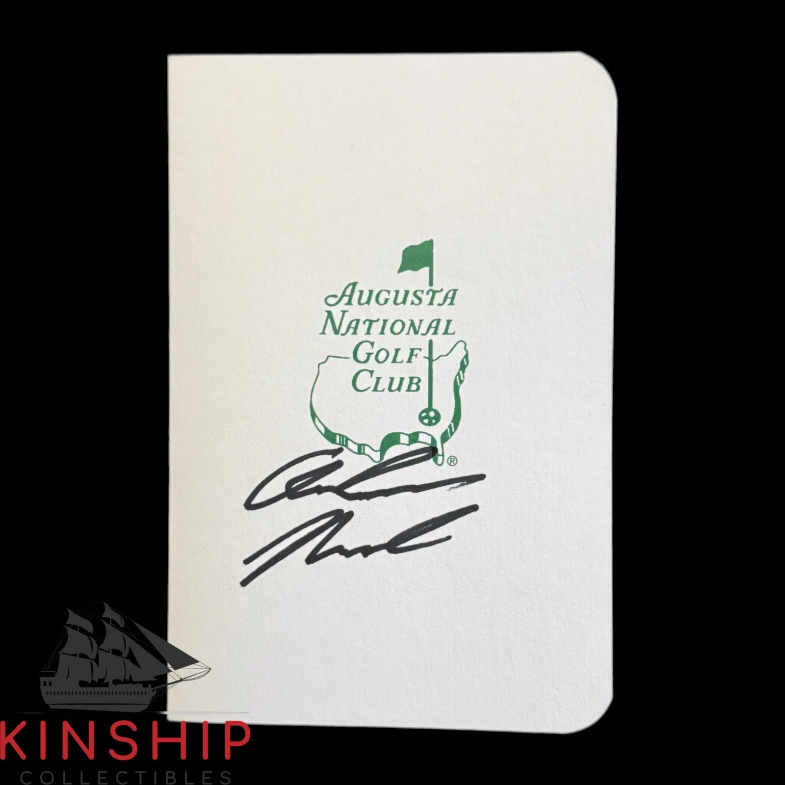 Andrew Novak signed Masters Scorecard JSA COA Augusta PGA Golf Auto Z2519