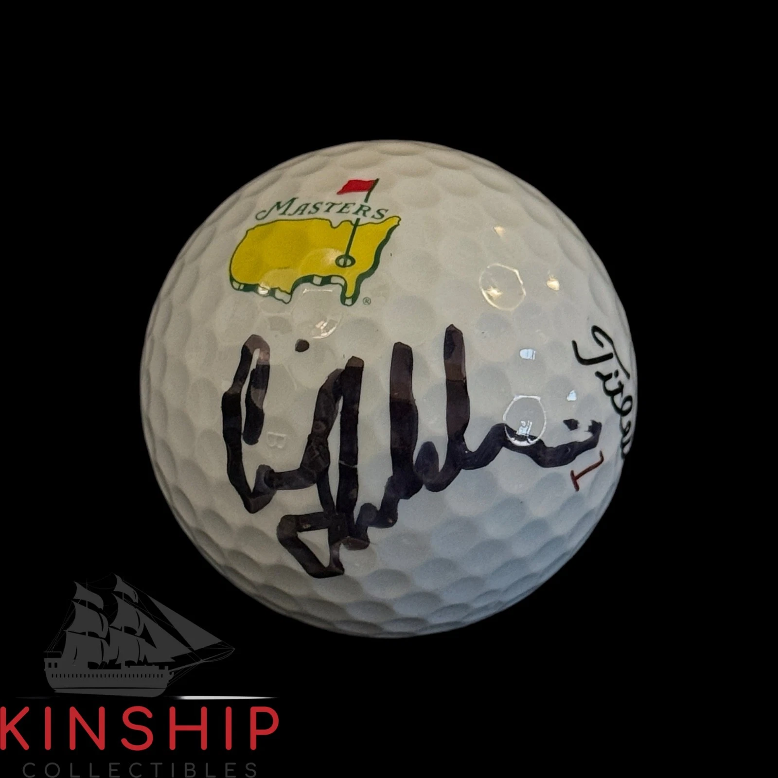 Craig Stadler signed Masters Logo Golf Ball JSA COA PGA Star Auto A4330