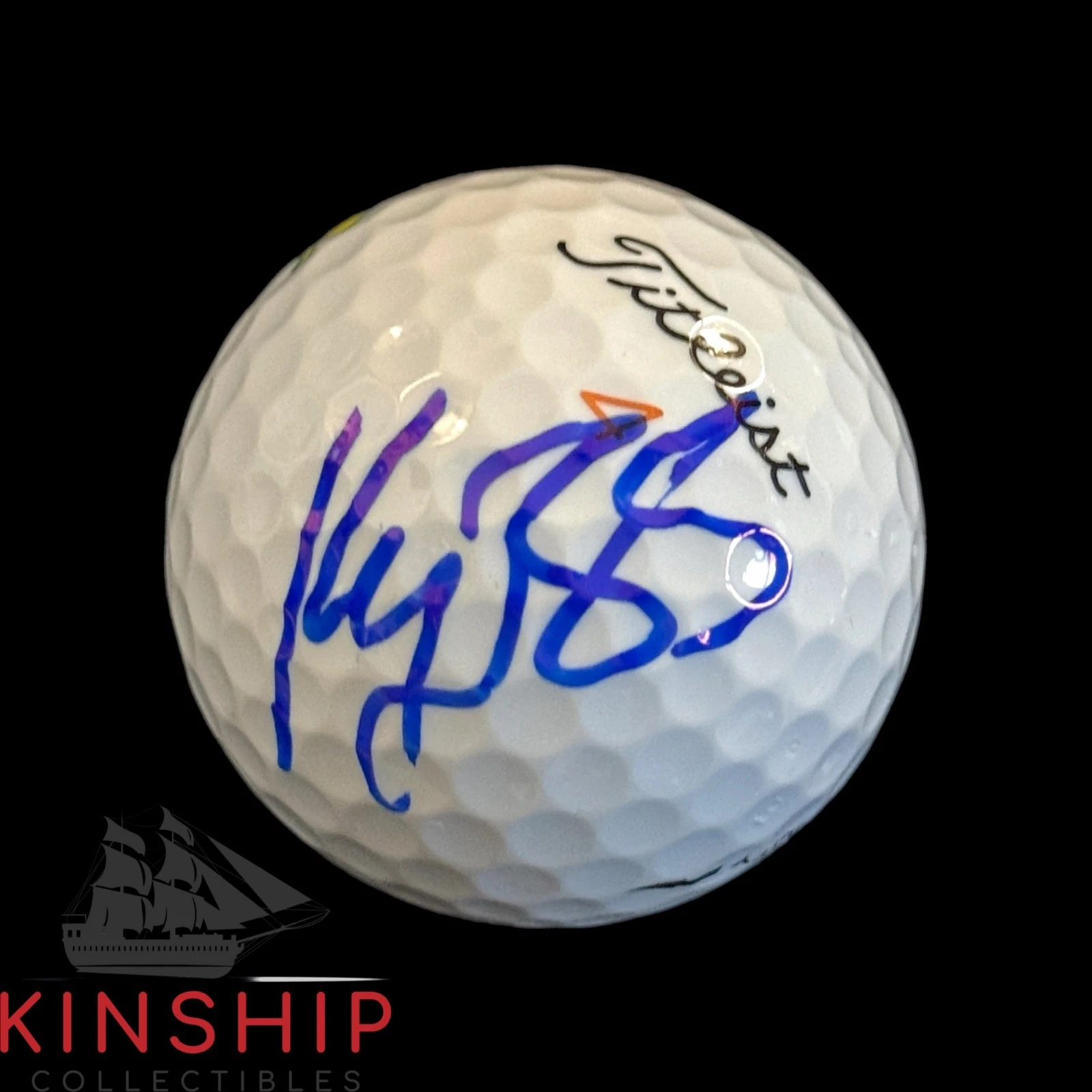 Keegan Bradley signed Masters Logo Golf Ball JSA COA PGA Star Auto A4343