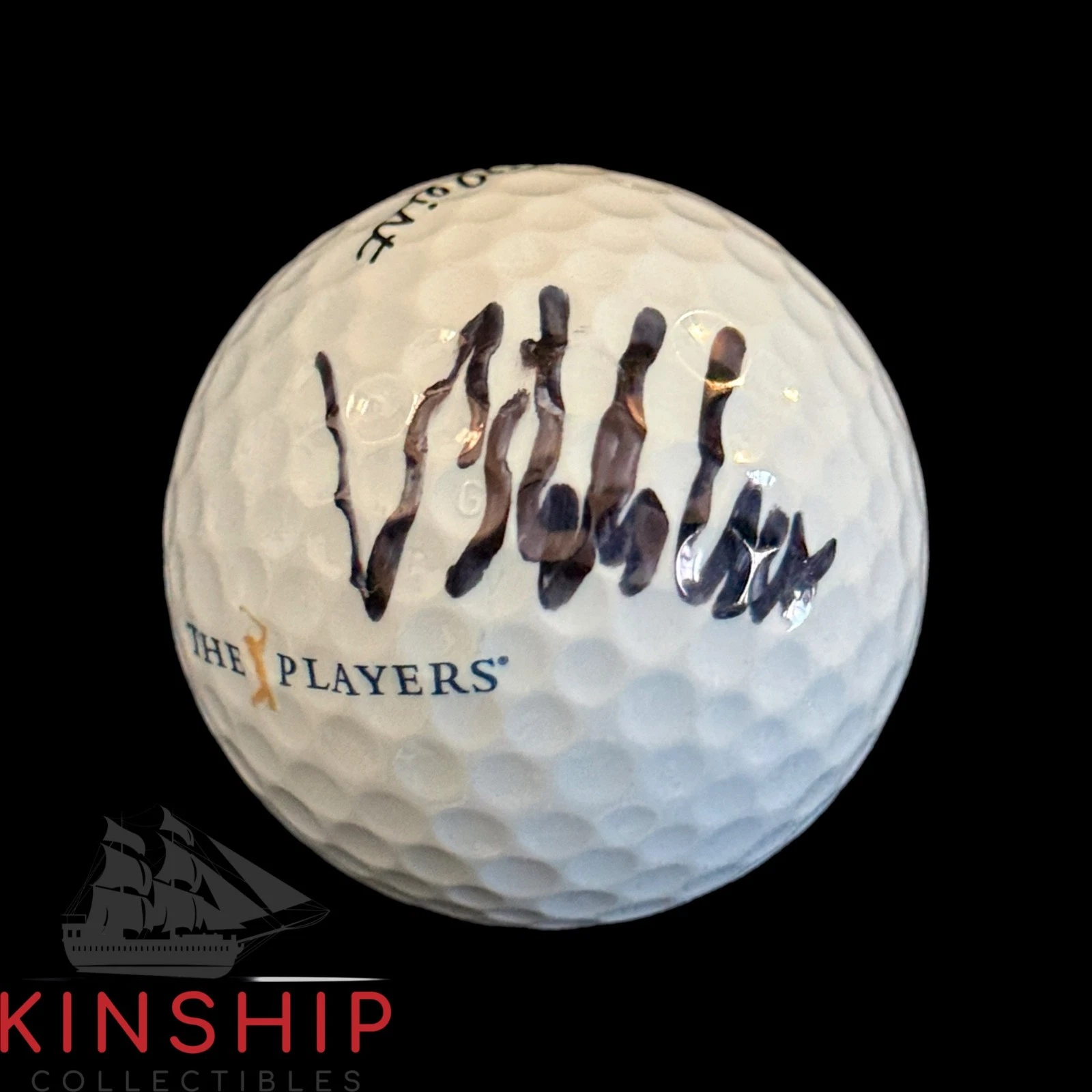 Viktor Hovland signed Players Championship Golf Ball JSA COA Auto A4340