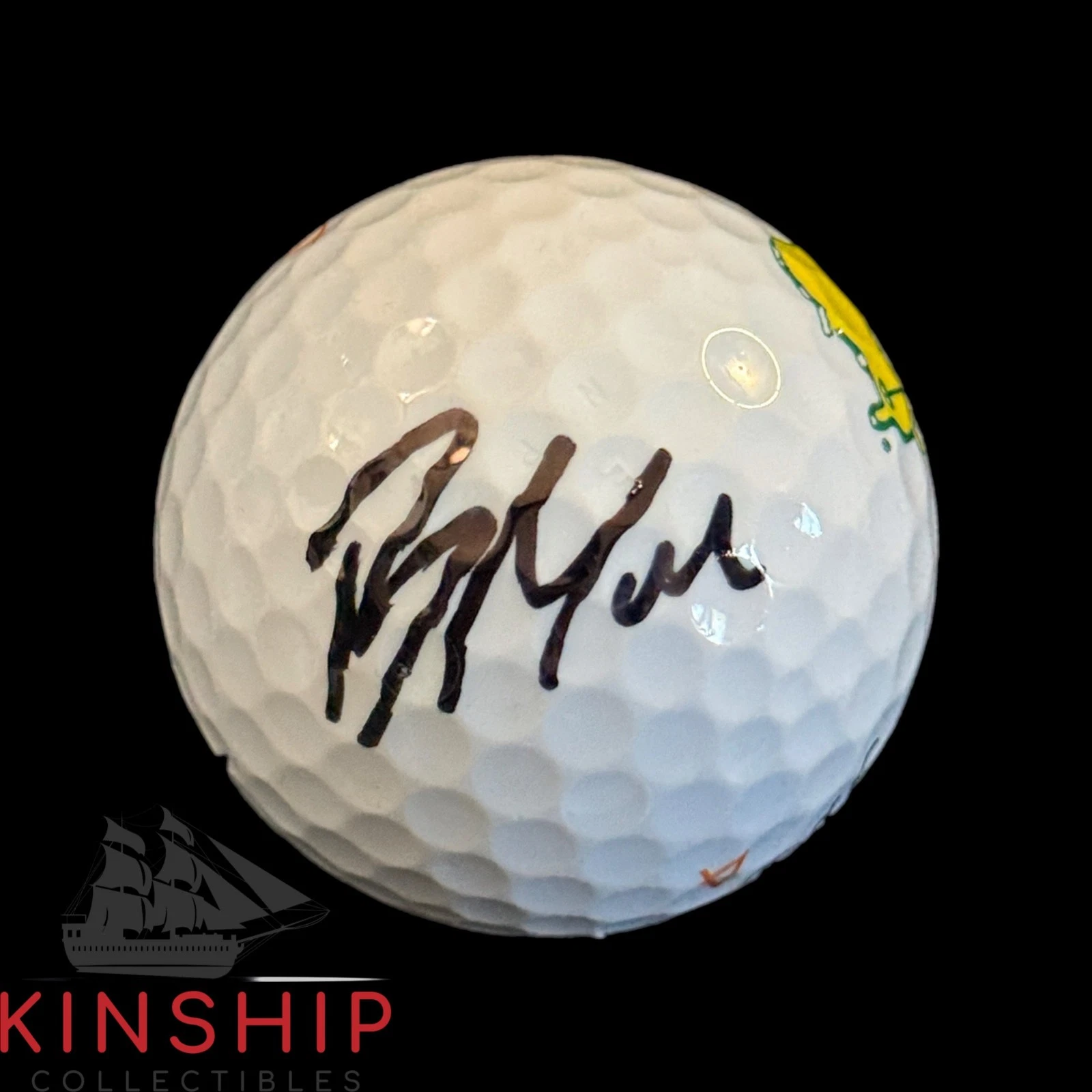 Robert MacIntyre signed Masters Logo Golf Ball JSA COA PGA Star Auto A4339