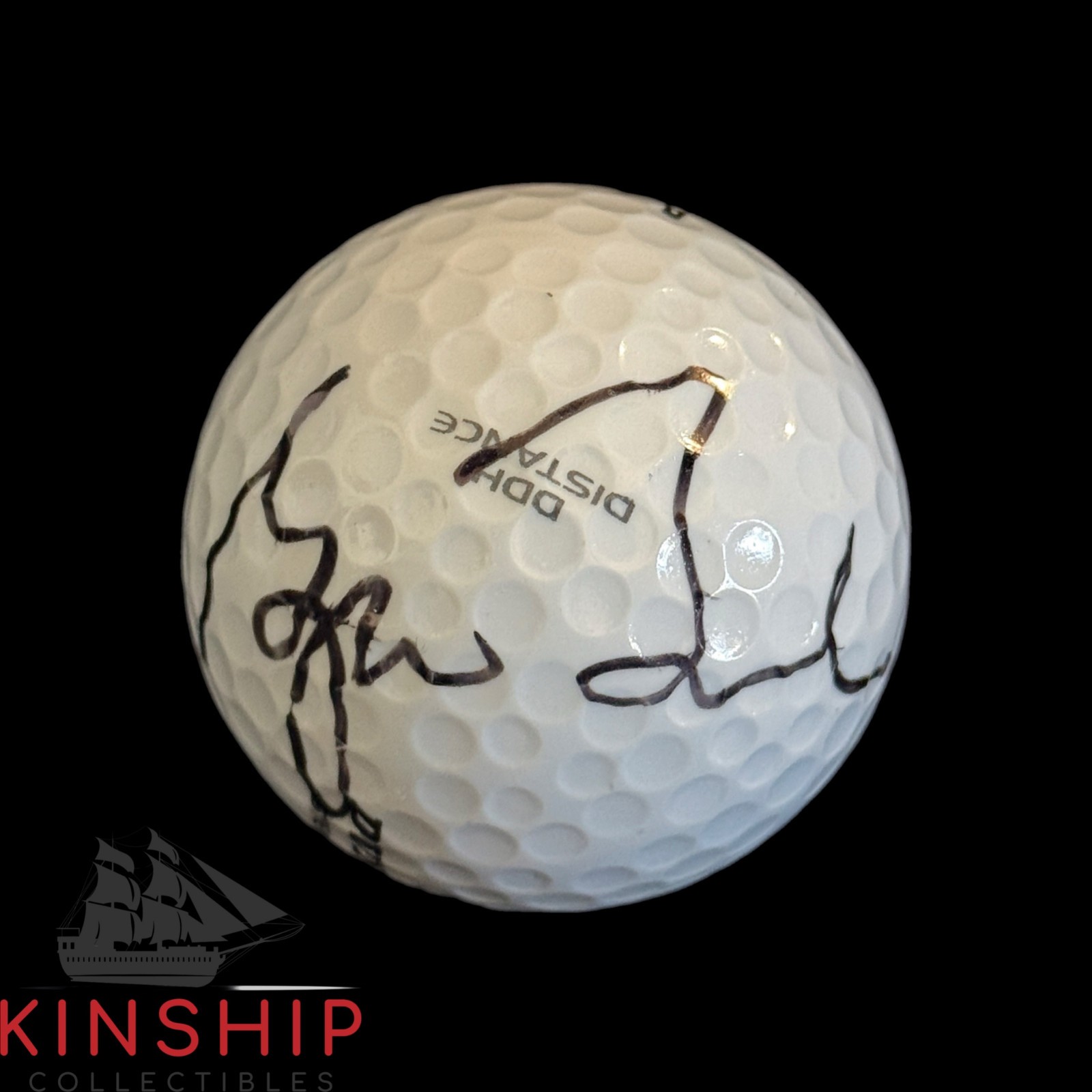 President George W Bush signed Camp David Retreat Golf Ball JSA LOA Auto A4349