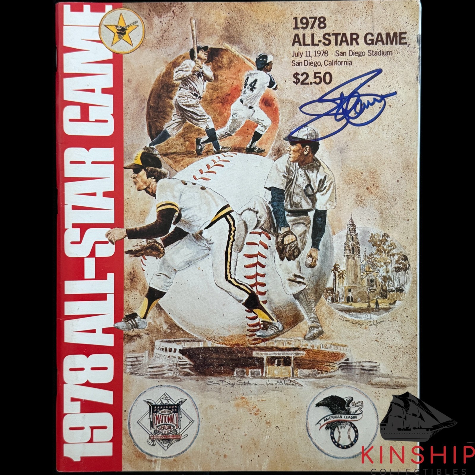 Jim Palmer signed 1978 MLB All Star Game Program JSA COA Orioles HOF Auto E382