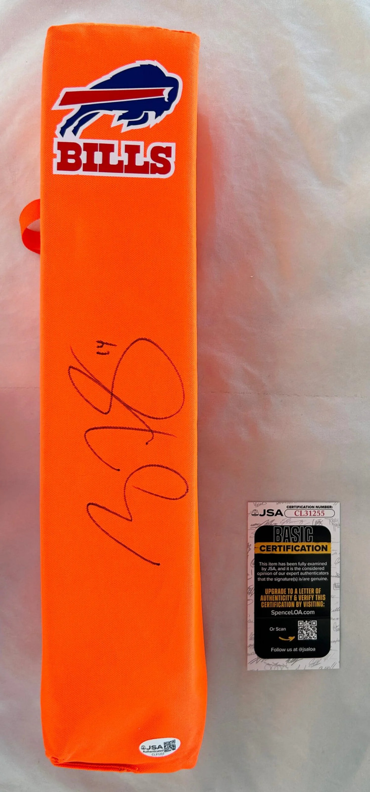 Ryan Fitzpatrick Signed Pylon Buffalo Bills JSA COA