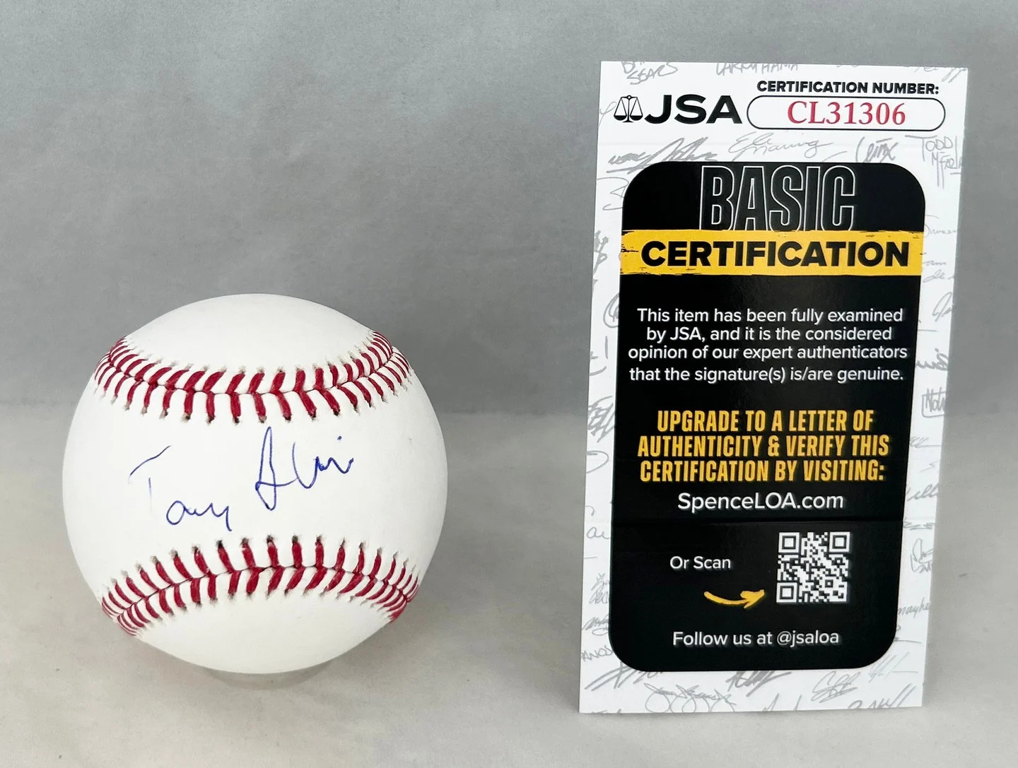 Tony Blair Signed Baseball Former British Prime Minister JSA COA
