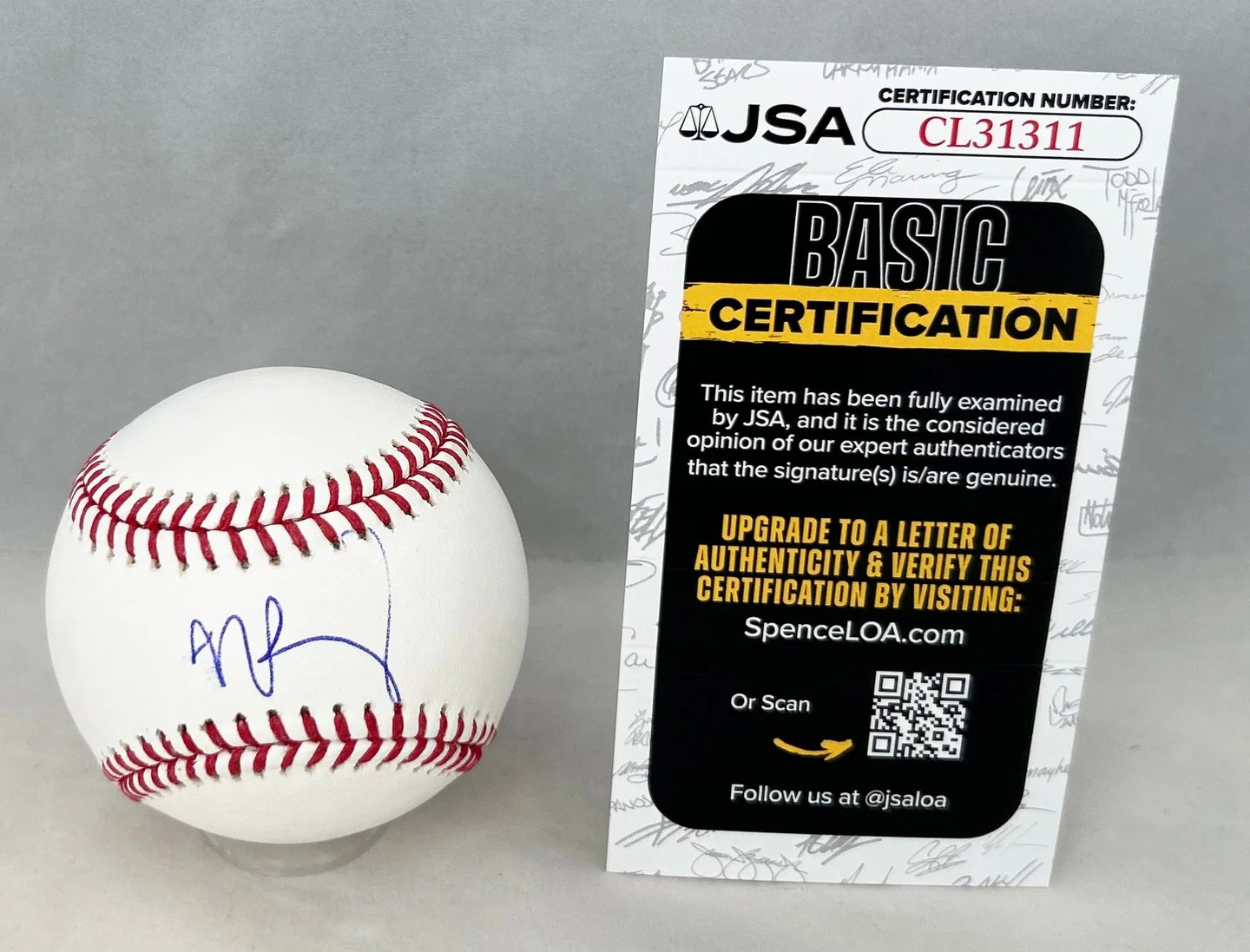 Mark Wahlberg Signed Baseball JSA COA