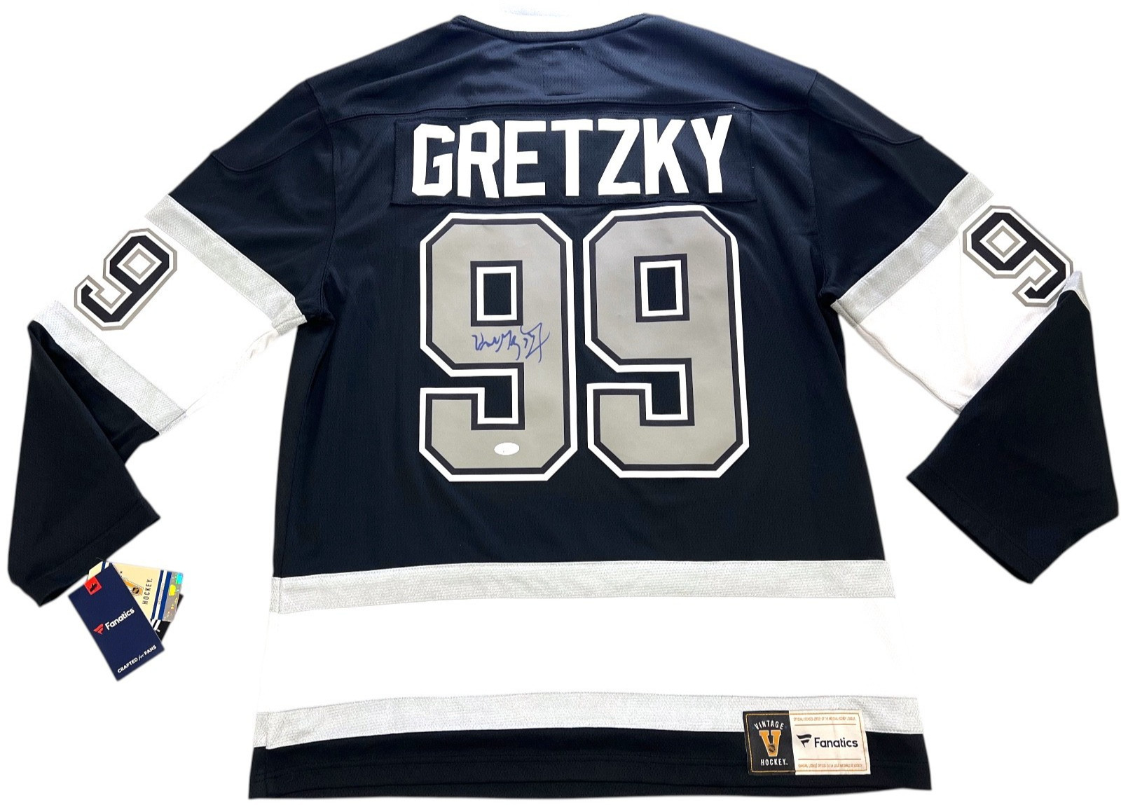 Wayne Gretzky Signed Autographed Mitchell & Ness LA KINGS Jersey JSA COA