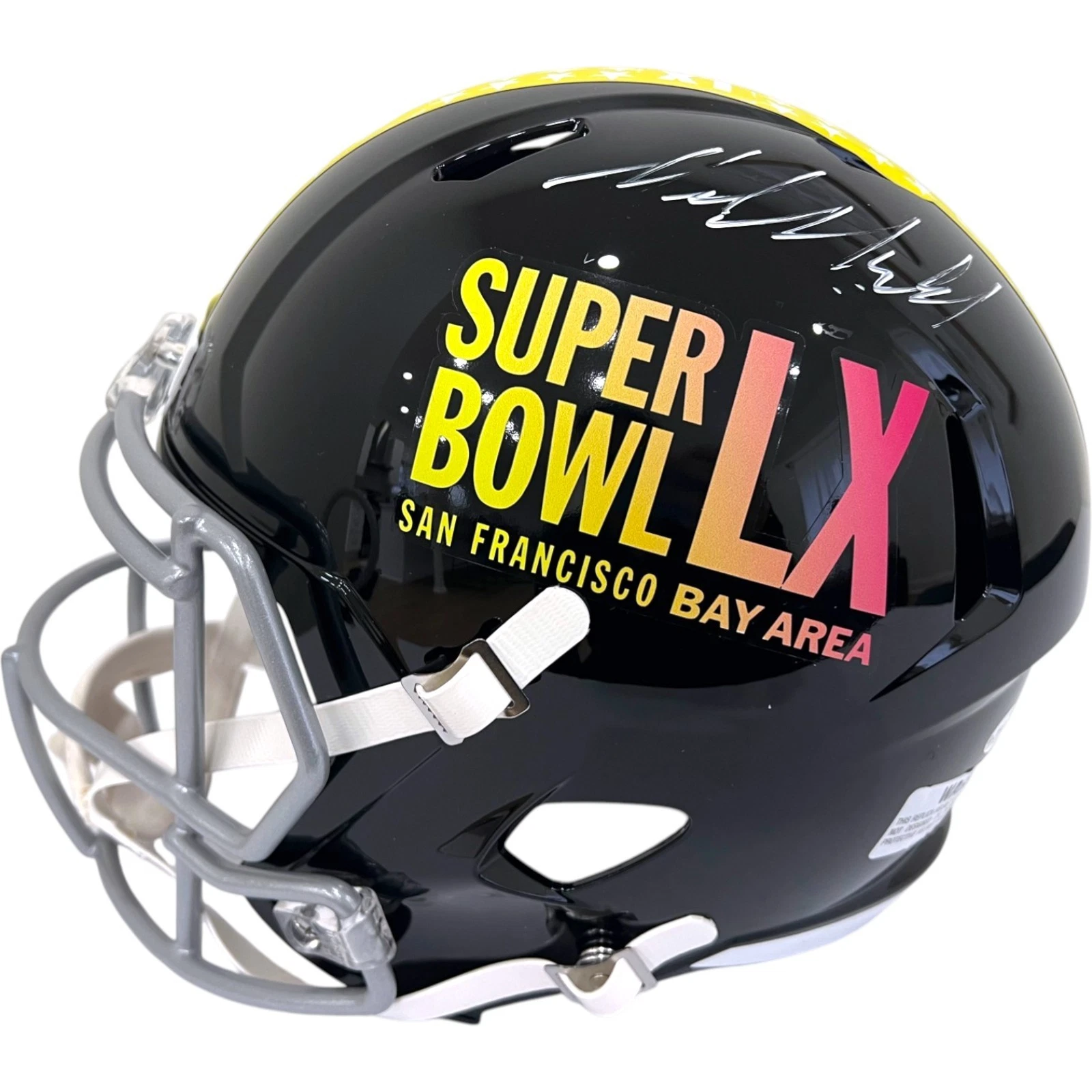 MIKE MACDONALD SIGNED SEAHAWKS SUPER BOWL LX MINI HELMET 2026 CHAMPION JSA COA
