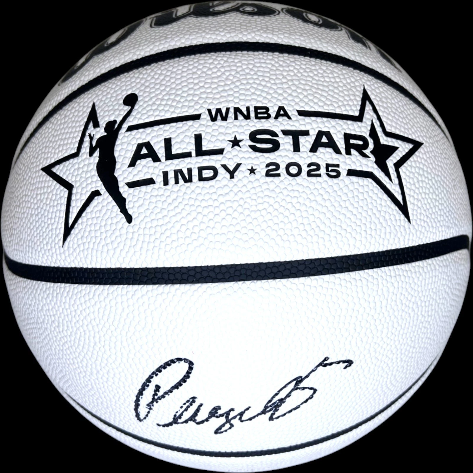 PAIGE BUECKERS SIGNED 2025 WNBA ALL STAR BASKETBALL 1ST UCONN DALLAS WINGS PSA