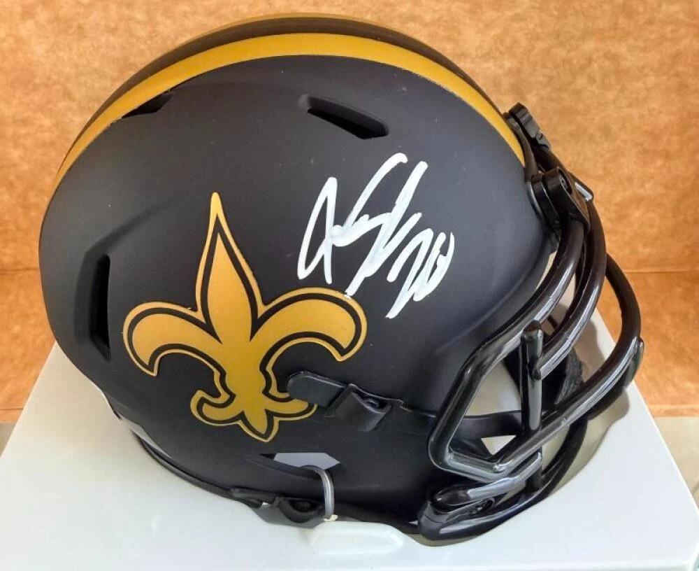 JEREMY SHOCKEY NEW ORLEANS SAINTS ECLIPSE SIGNED AUTO MINI HELMET BECKETT