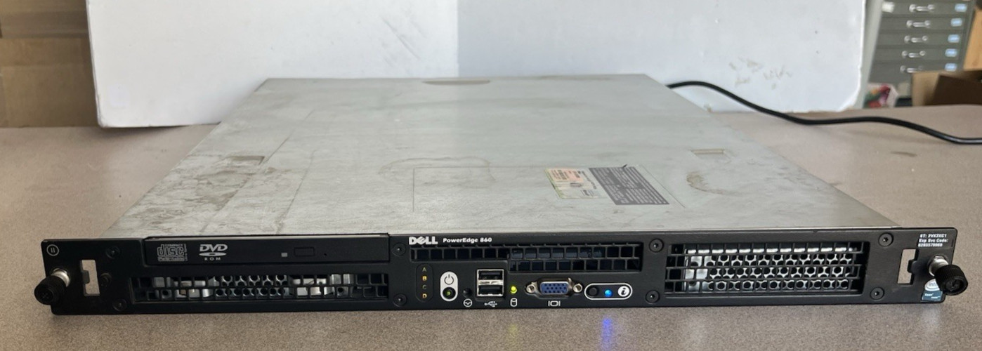 Dell PowerEdge 860 Server Intel Processor Rackmount System No HDD Unit