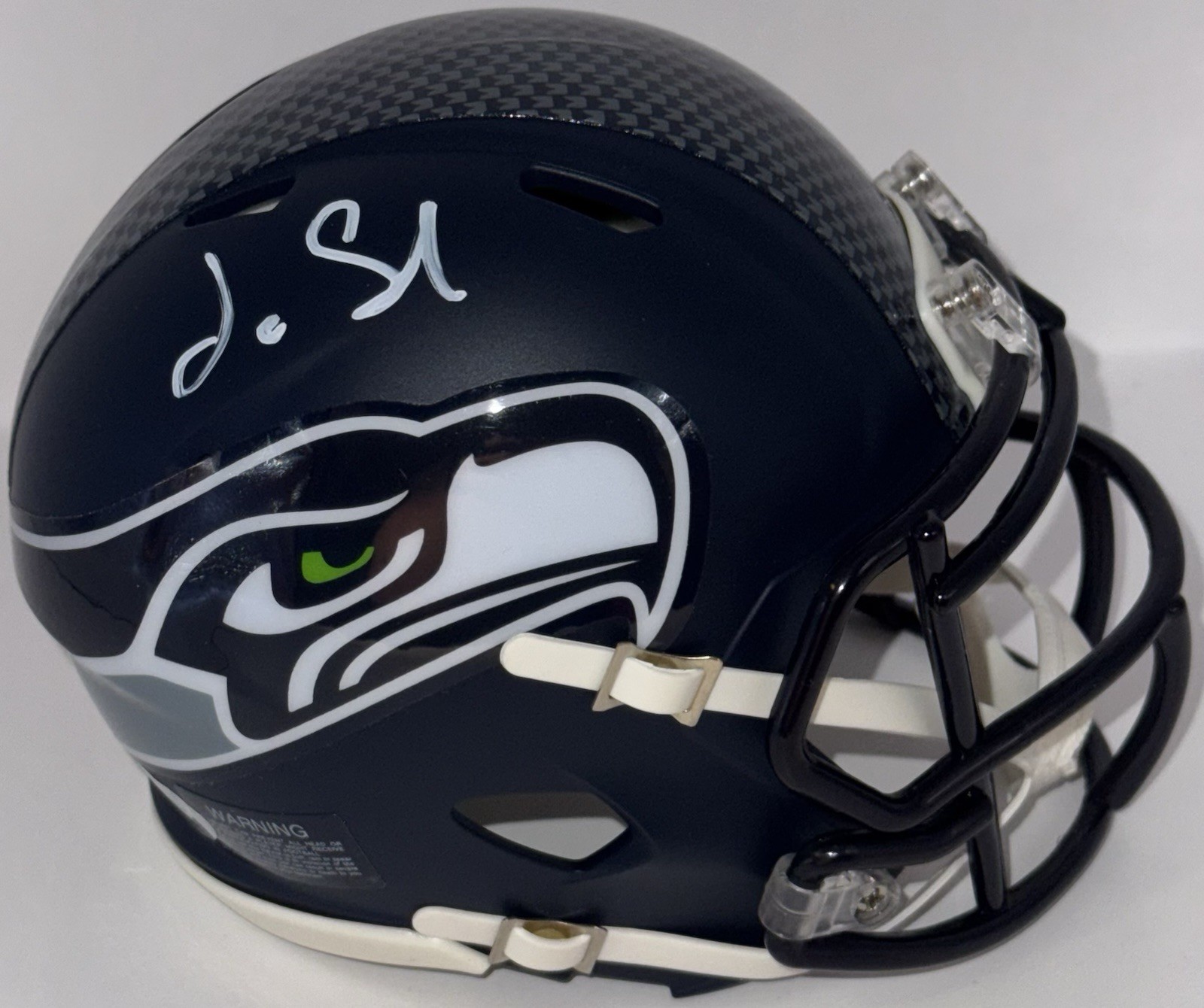 John Schneider Signed Autographed Seattle Seahawks Mini Helmet PSA/DNA COA