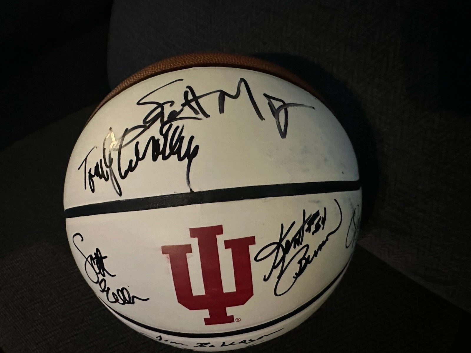 1976-1976 Undefeated Team Signed Basketball IU Hoosiers JSA Authenticated COA