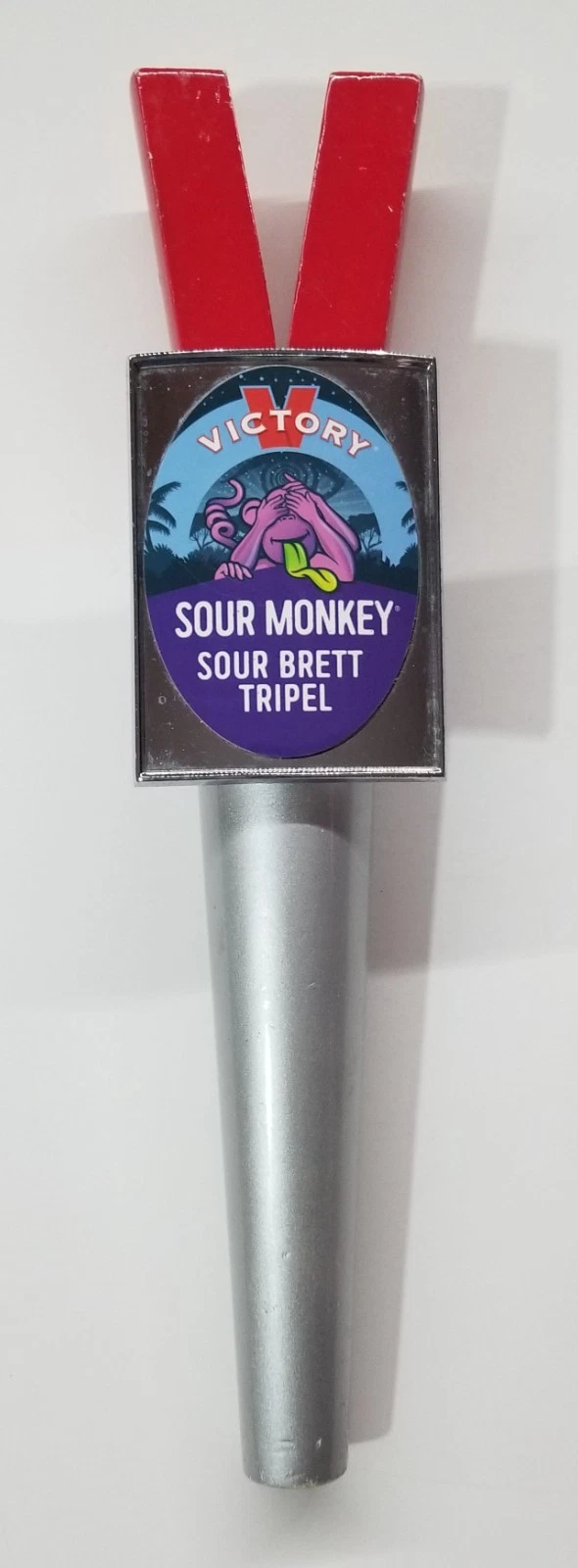 Official Victory Brewing Sour Monkey Sour Brett Tripel Craft Beer Tap Handle