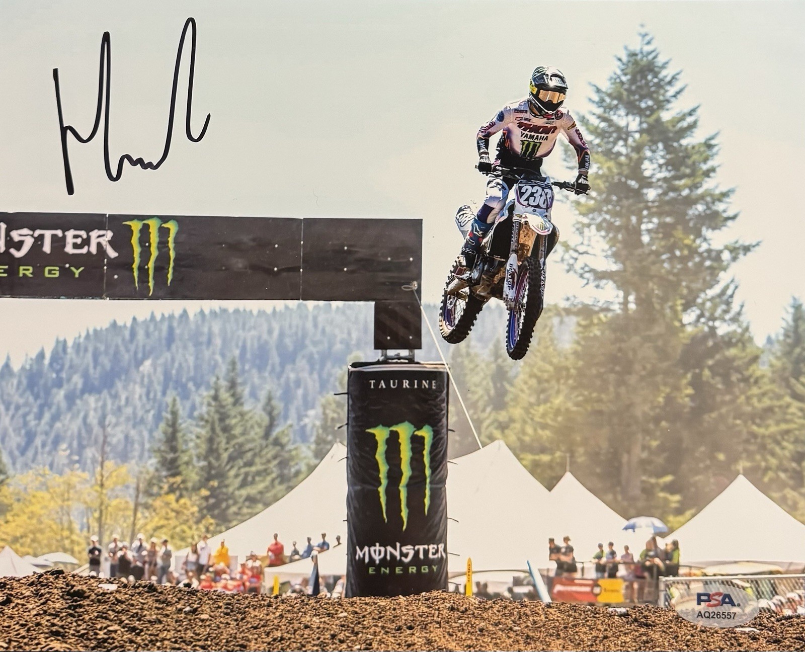 Haiden Deegan Signed Autographed Motocross Monster PSA/DNA COA Danger