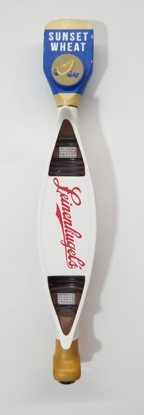 Official Leinenkugel's Sunset Wheat Canoe Beer Tap Handle Knob