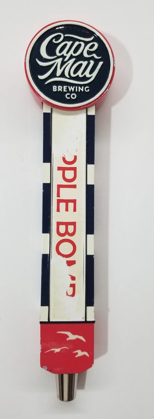 Official Cape May Brewing Co. Apple Bomb Rotating Series Beer Tap Handle Knob