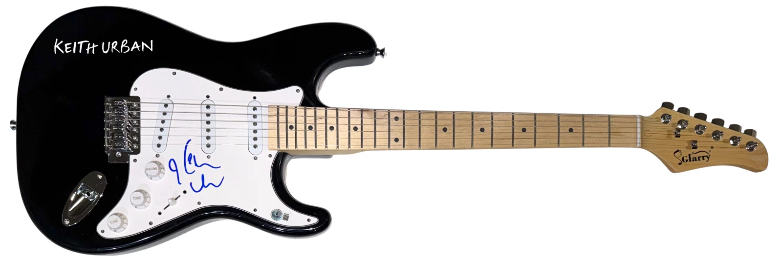 Keith Urban Signed Autograph Electric Guitar Country Music Star Beckett COA