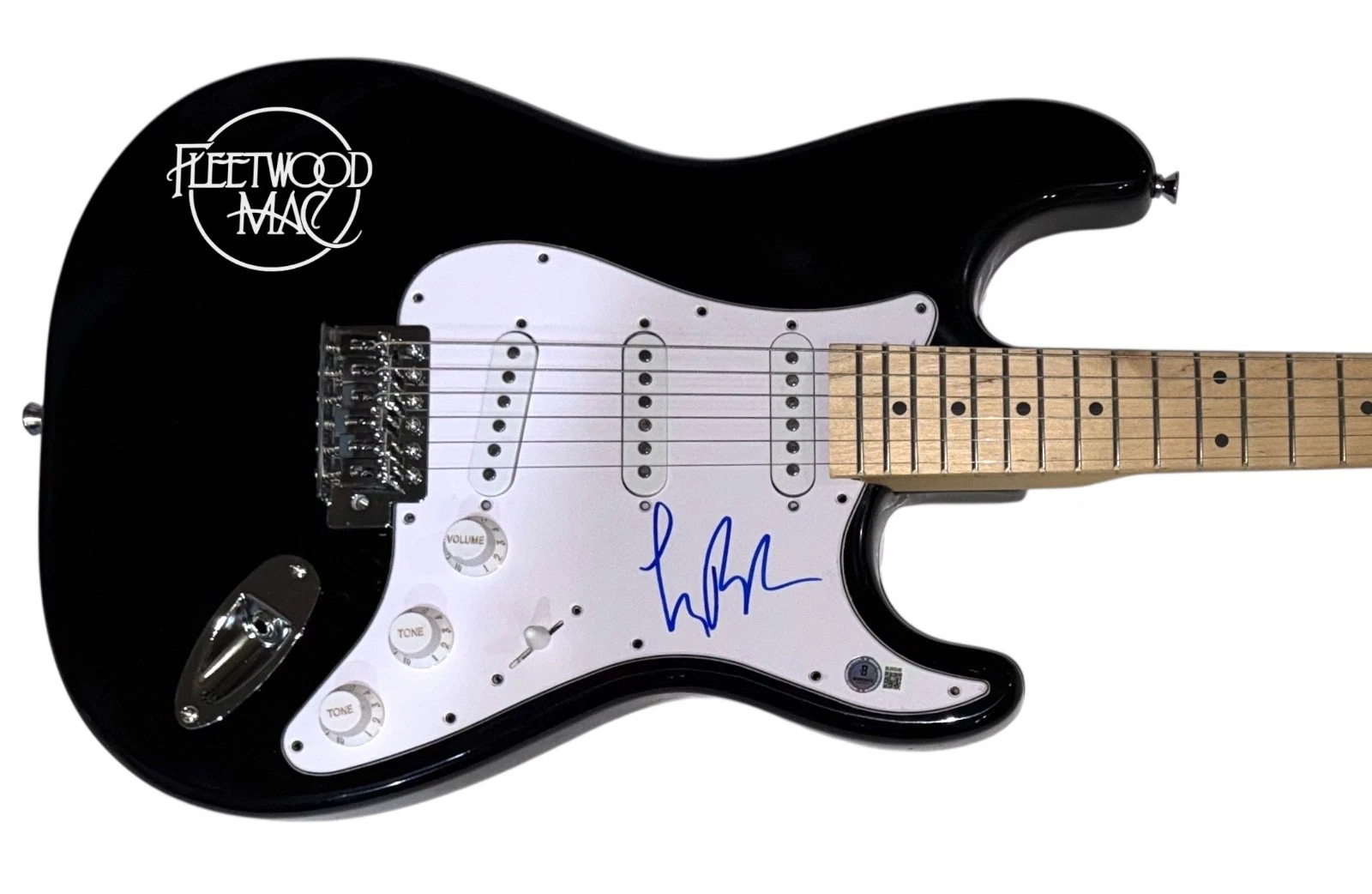 Lindsey Buckingham FLEETWOOD MAC Signed Autograph Electric Guitar Beckett COA
