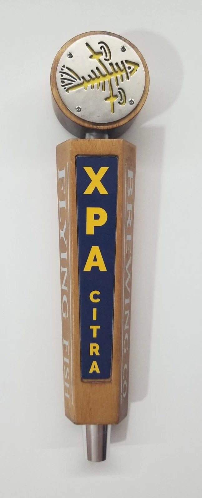 Flying Fish Brewing Co. XPA Citra Logo Wooden Beer Tap Handle Knob Jersey IPA