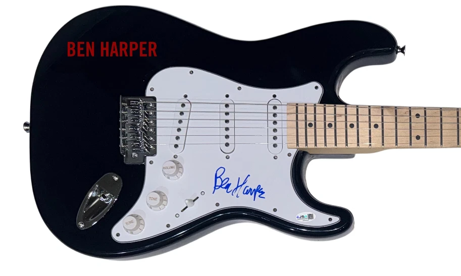Ben Harper Signed Autograph Electric Guitar The Innocent Criminals JSA COA