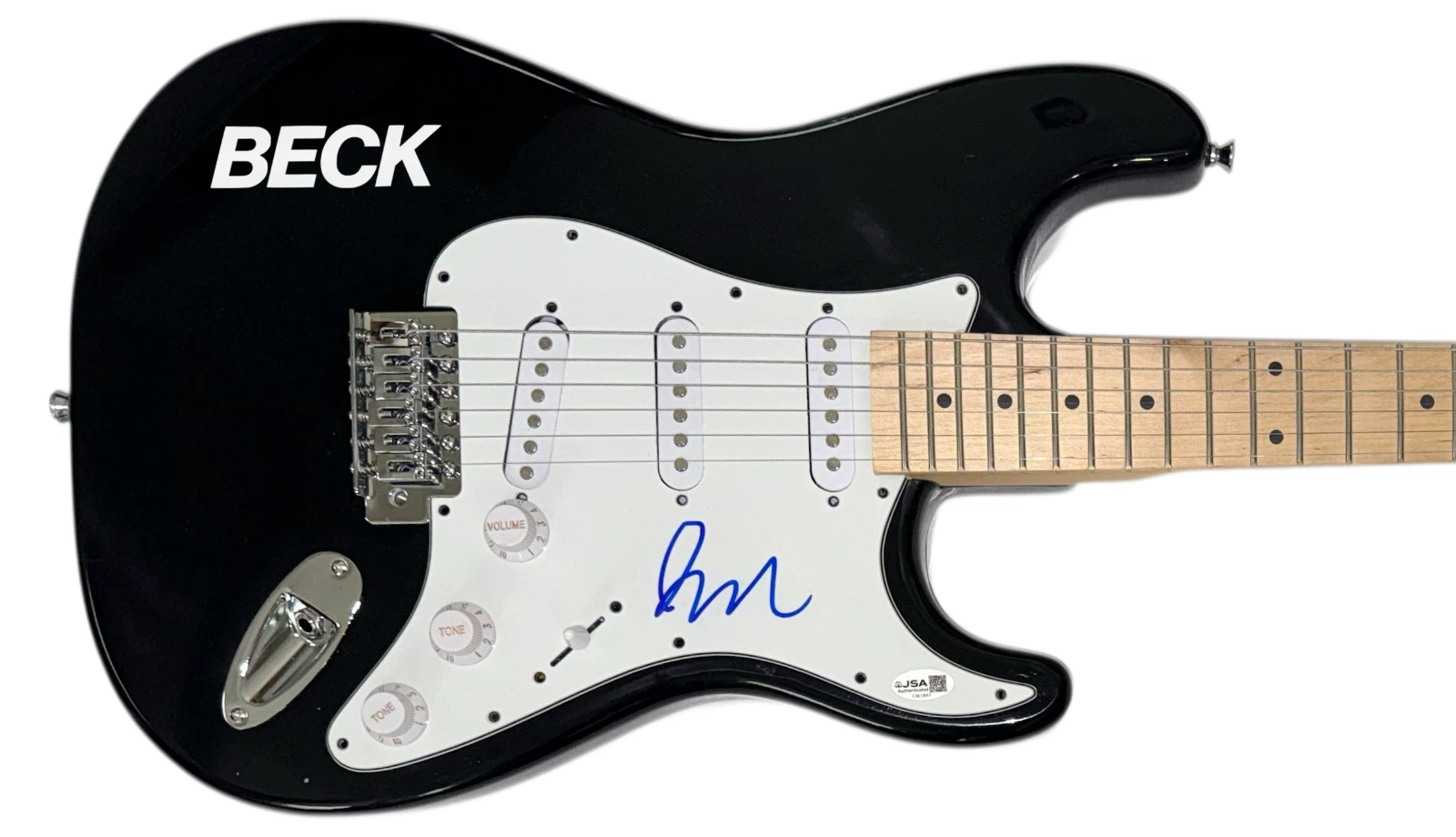 Beck Hansen Signed Autograph Electric Guitar Sea Change Odelay Singer JSA COA
