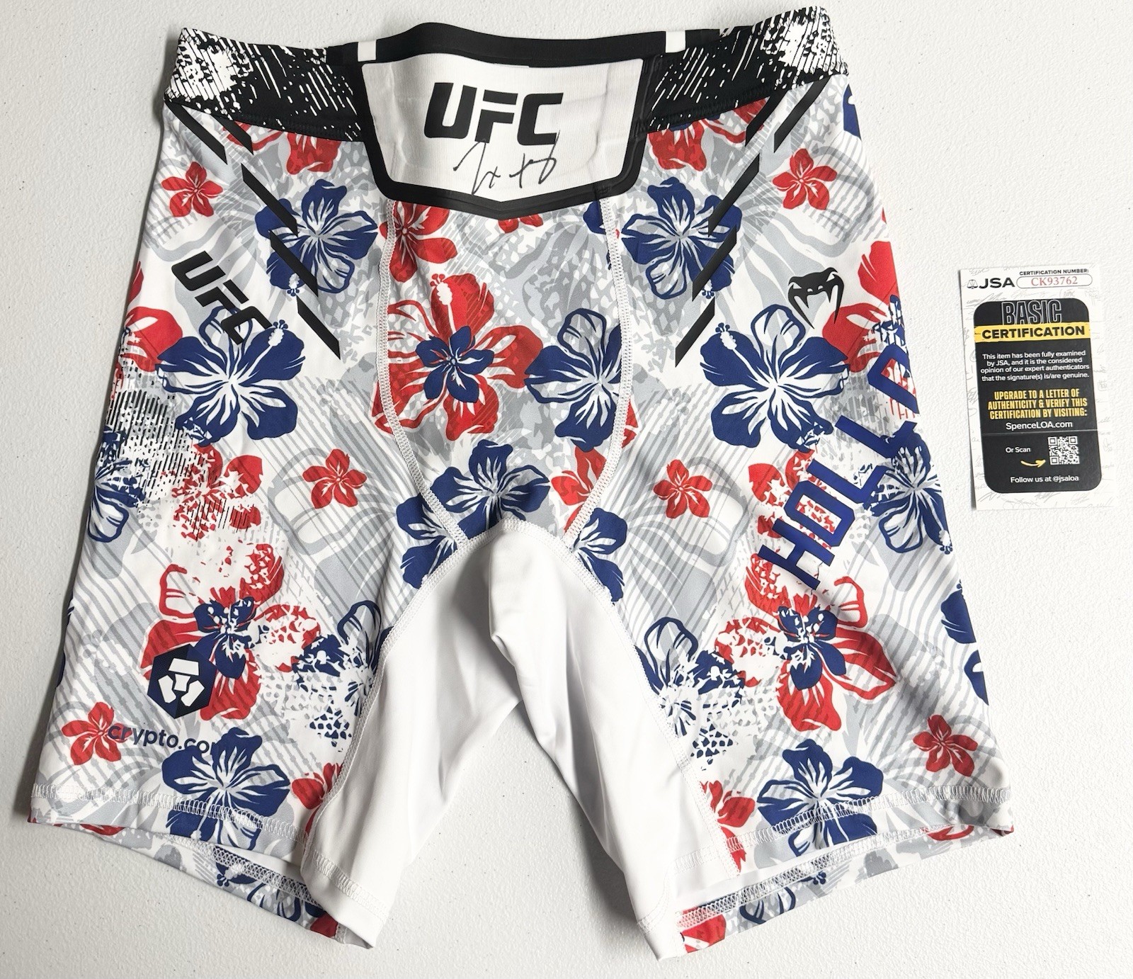 Max Holloway Signed Authentic UFC Fight Shorts JSA COA