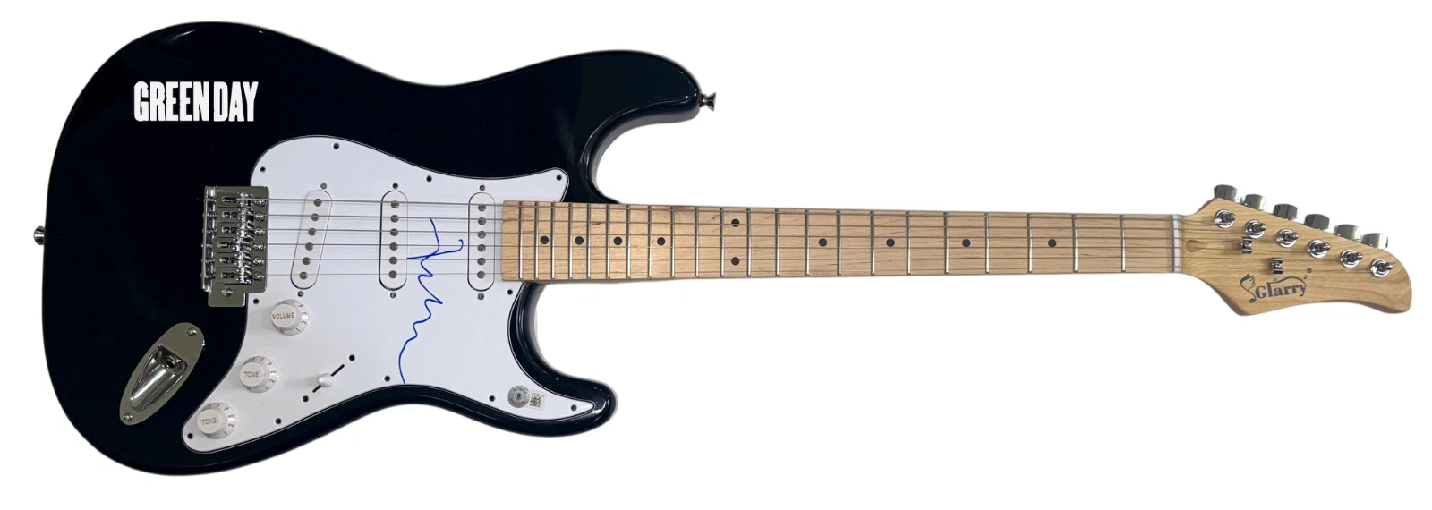Tre Cool Green Day Signed Autograph Electric Guitar Band Drummer Beckett COA