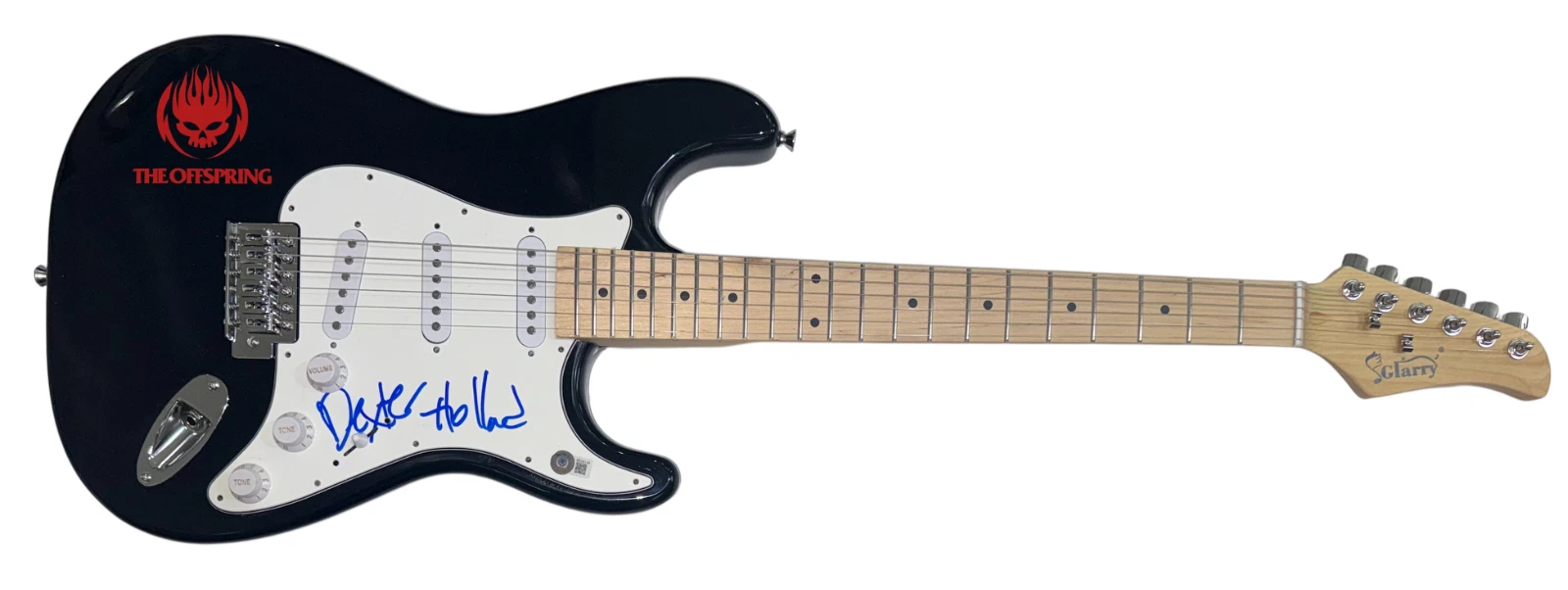 Dexter Holland THE OFFSPRING Signed Autograph Electric Guitar Singer Beckett COA