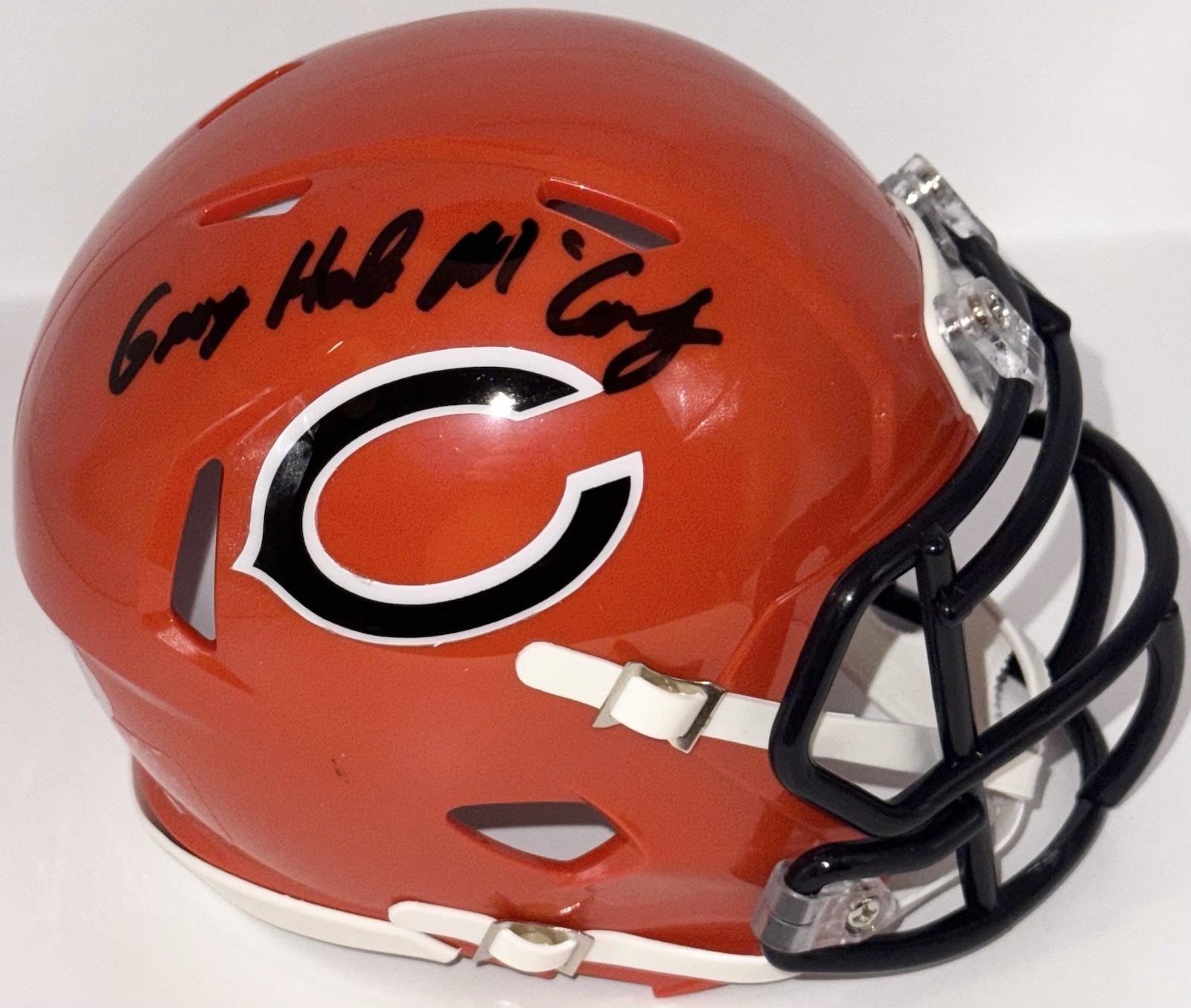 George Halas McCaskey Signed Autographed Chicago Bears Mini Helmet PSA/DNA COA