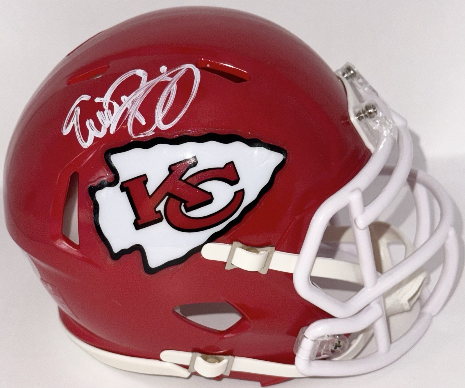 Eric Bieniemy Signed Autographed Kansas City Chiefs Mini Helmet PSA/DNA COA