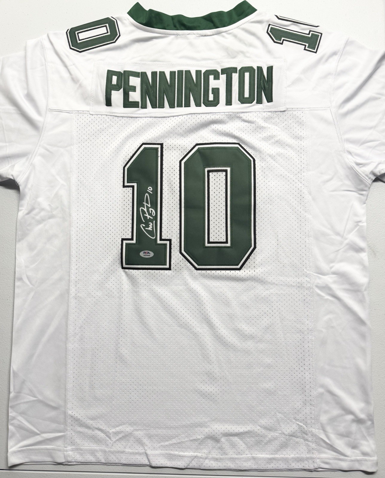 Chad Pennington Signed Autographed Marshall Thundering Herd Jersey PSA/DNA COA