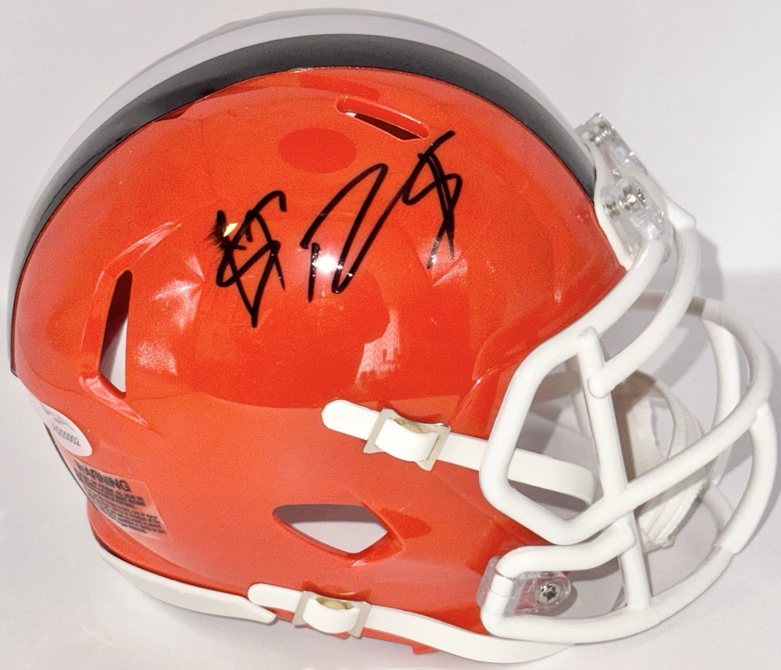 Shedeur Sanders Signed Autographed Cleveland Browns Mini Helmet PSA/DNA COA