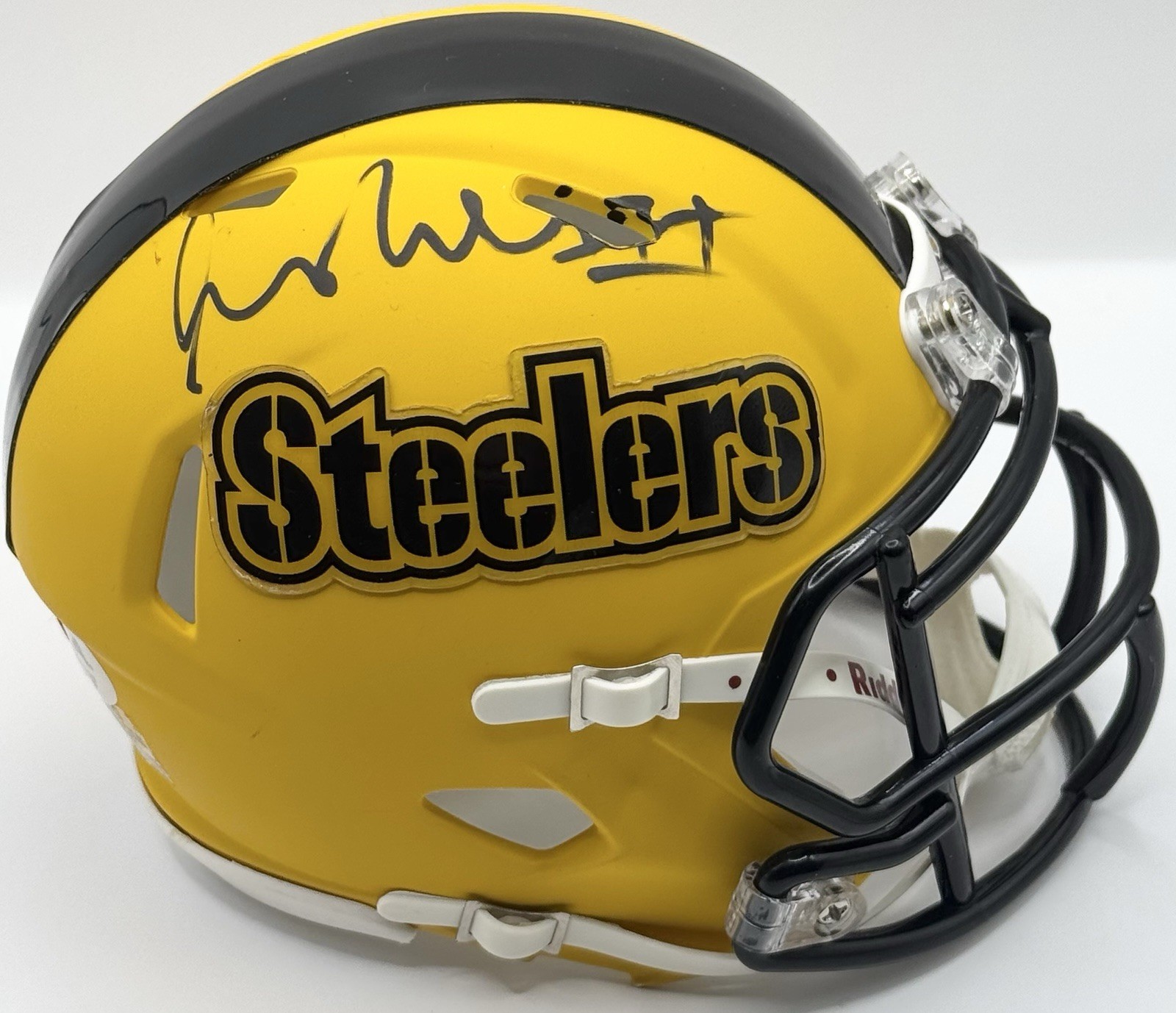 Art Rooney II Signed Autographed Pittsburgh Steelers Mini Helmet PSA/DNA COA