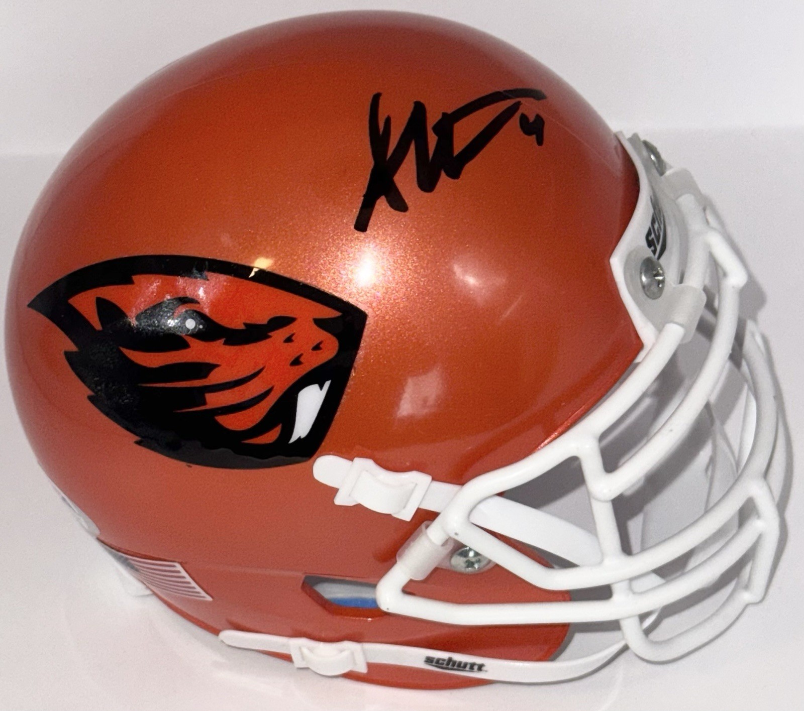 Sean Mannion Signed Autographed Oregon State Beavers Mini Helmet PSA/DNA COA