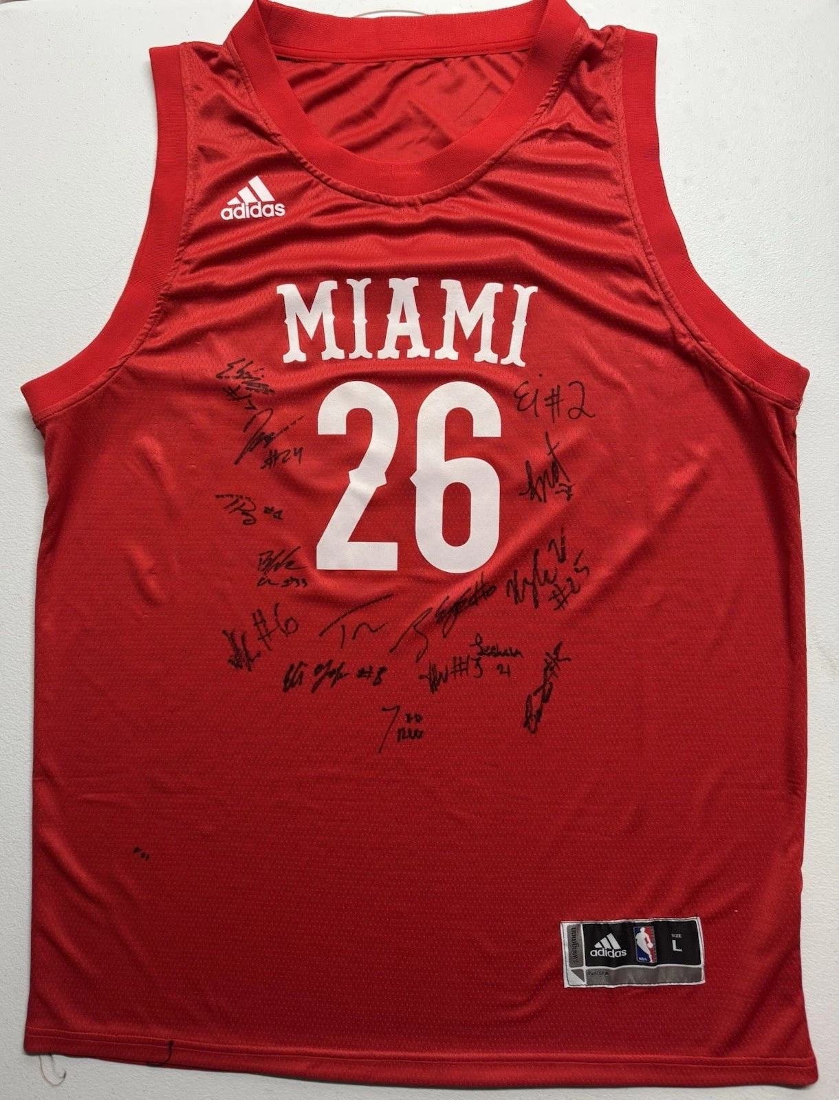 Miami Ohio RedHawks 2025-26 Mens Basketball Team Signed Jersey 31-0 Undefeated