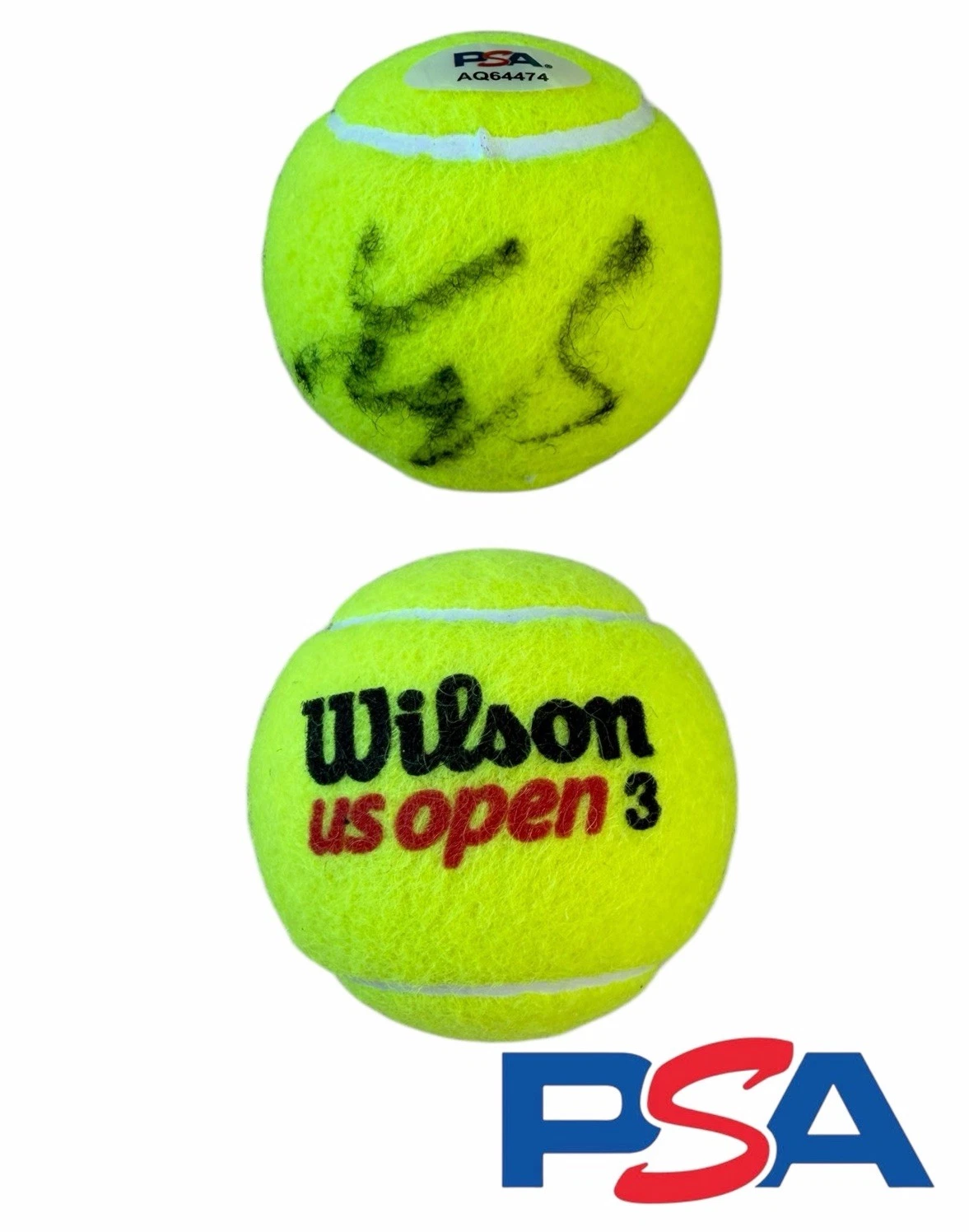 Eva Lys Signed Official Wilson US OPEN Tennis Ball PSA/DNA AUTO WTA TOUR