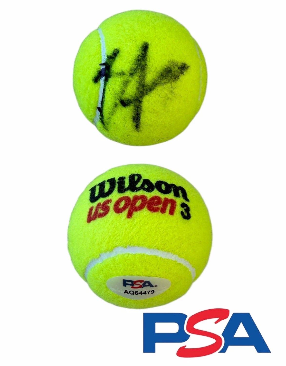 Victoria Mboko Signed Official Wilson US OPEN Tennis Ball PSA/DNA AUTO WTA TOUR