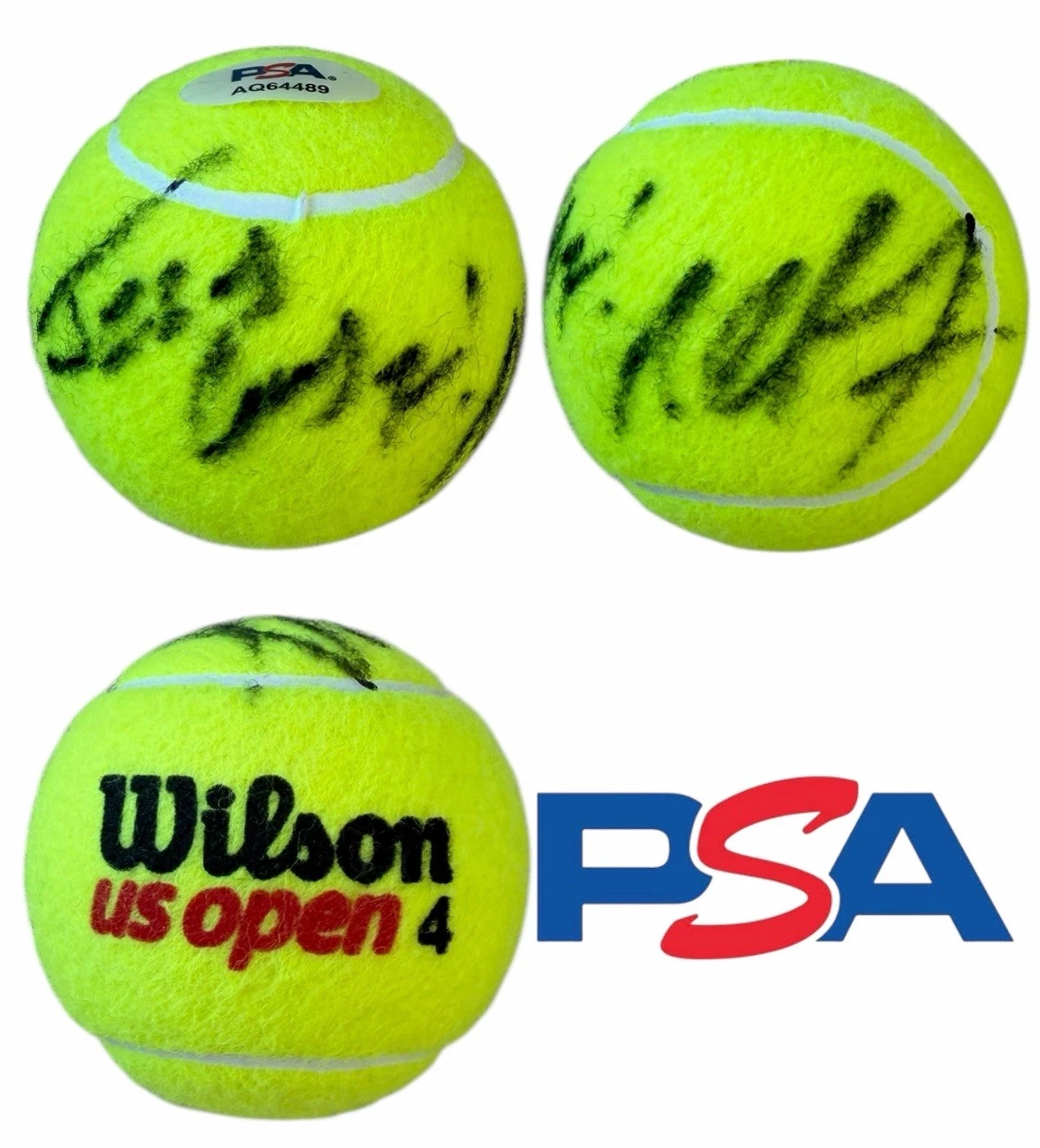 Michael Chang Signed Official Wilson US OPEN Tennis Ball PSA/DNA AUTO ATP TOUR