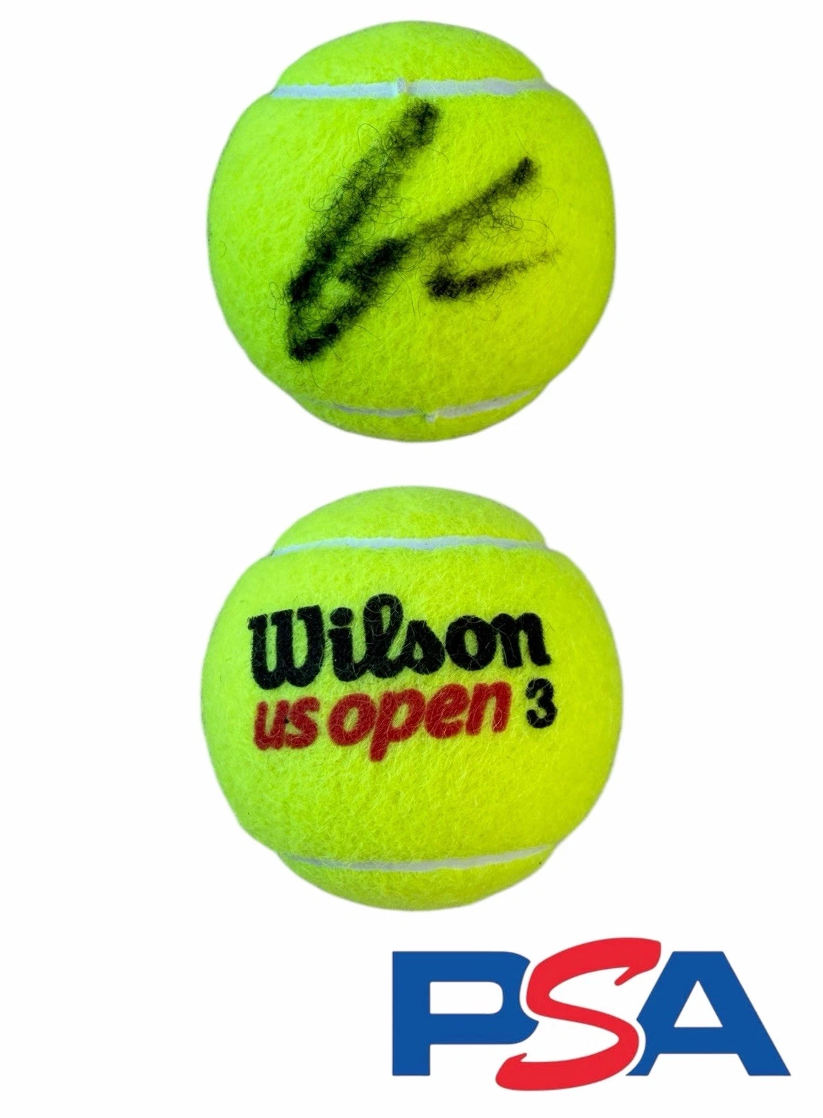 Francisco Cerundolo Signed Official Wilson US OPEN Tennis Ball PSA AUTO ATP TOUR