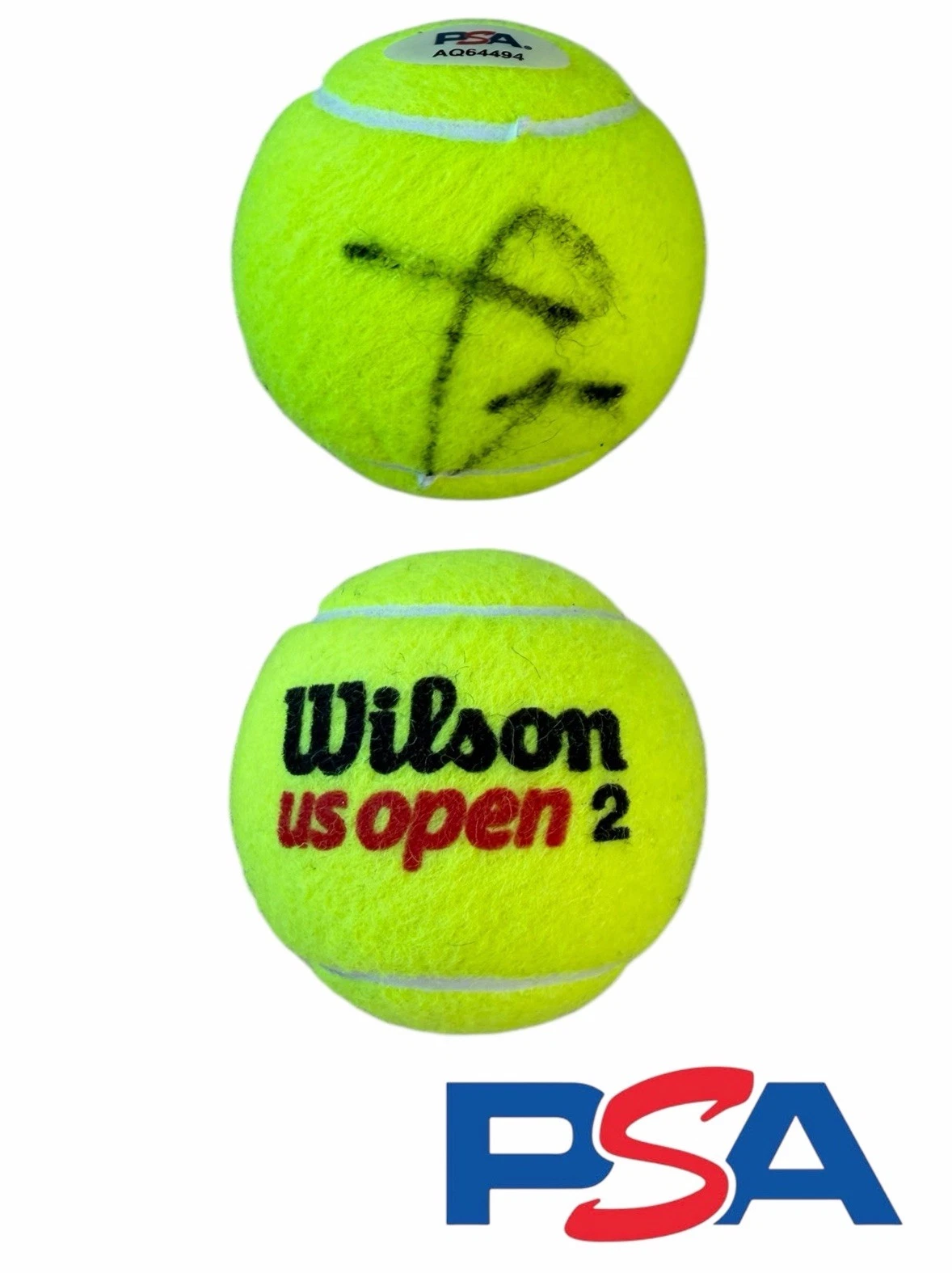 Taylor Townsend Signed Official Wilson US OPEN Tennis Ball PSA/DNA AUTO WTA TOUR