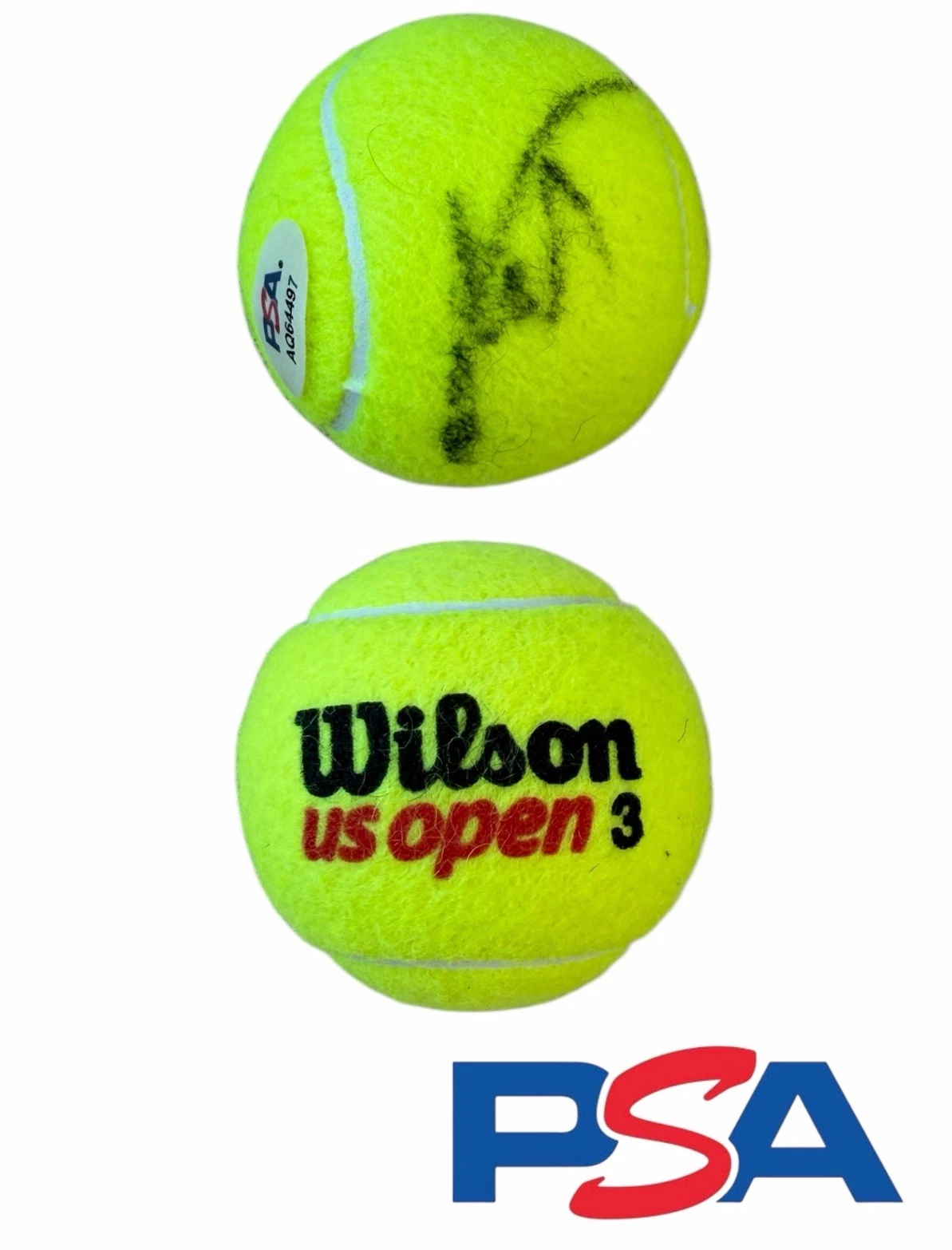 Matteo Berrettini Signed Official Wilson US OPEN Tennis Ball PSA AUTO ATP TOUR