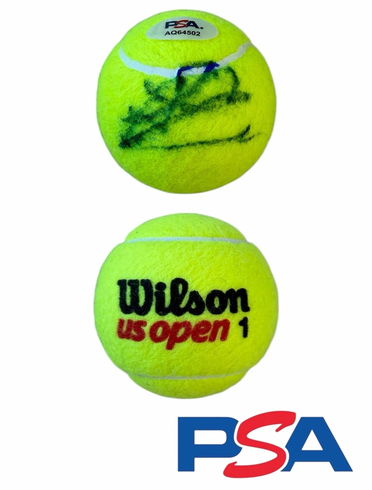 Alex De Minaur Signed Official Wilson US OPEN Tennis Ball PSA/DNA AUTO ATP TOUR