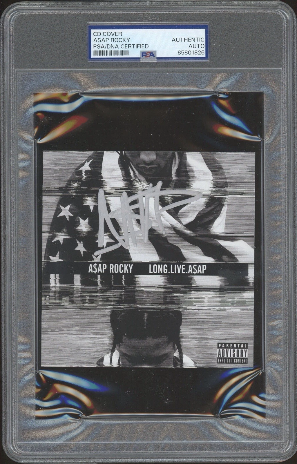 ASAP ROCKY Signed Autographed Long. Live. A$AP CD Cover PSA/DNA AUTO Rihanna